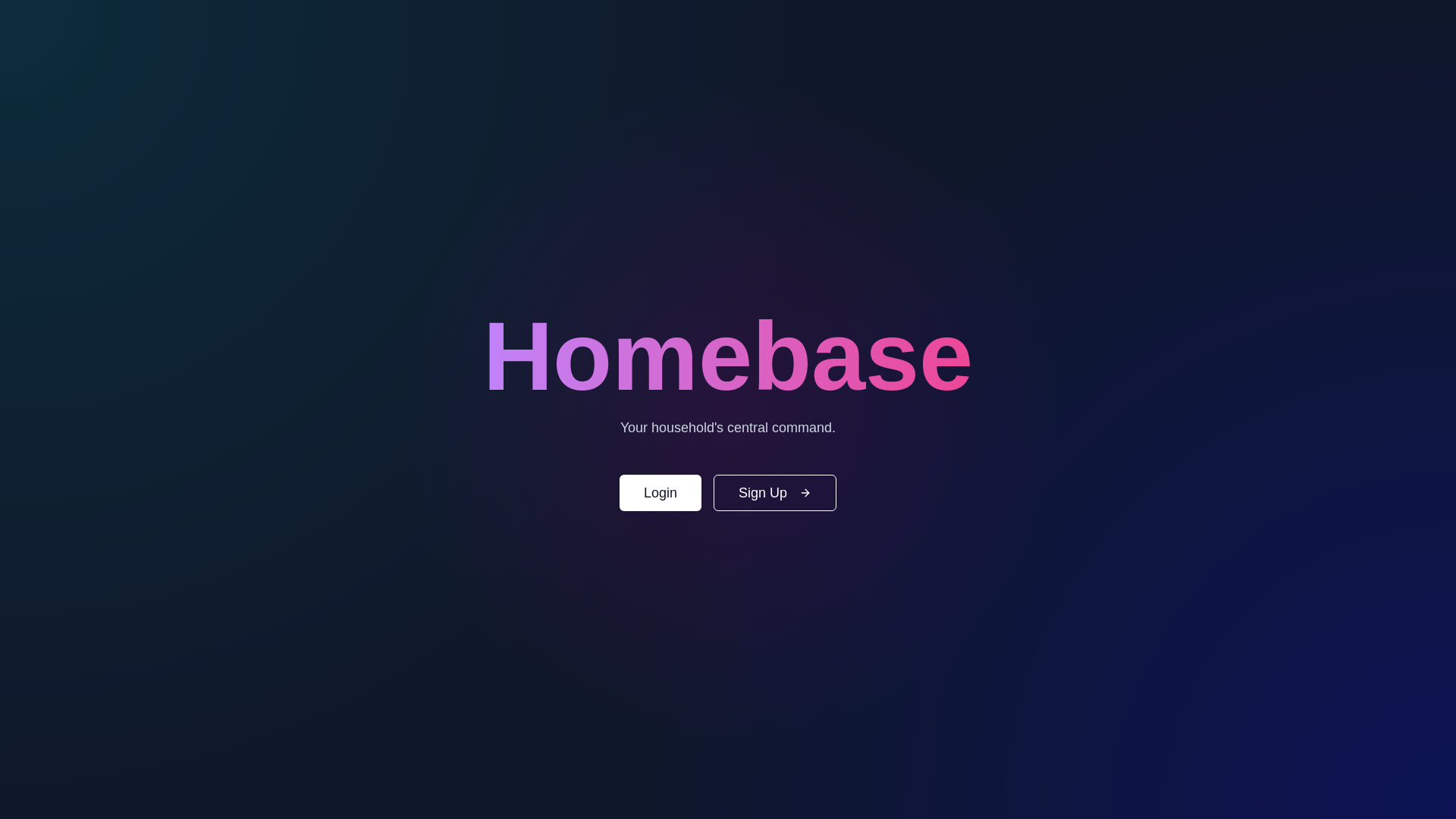website screenshot of https://home-base-planner.app/