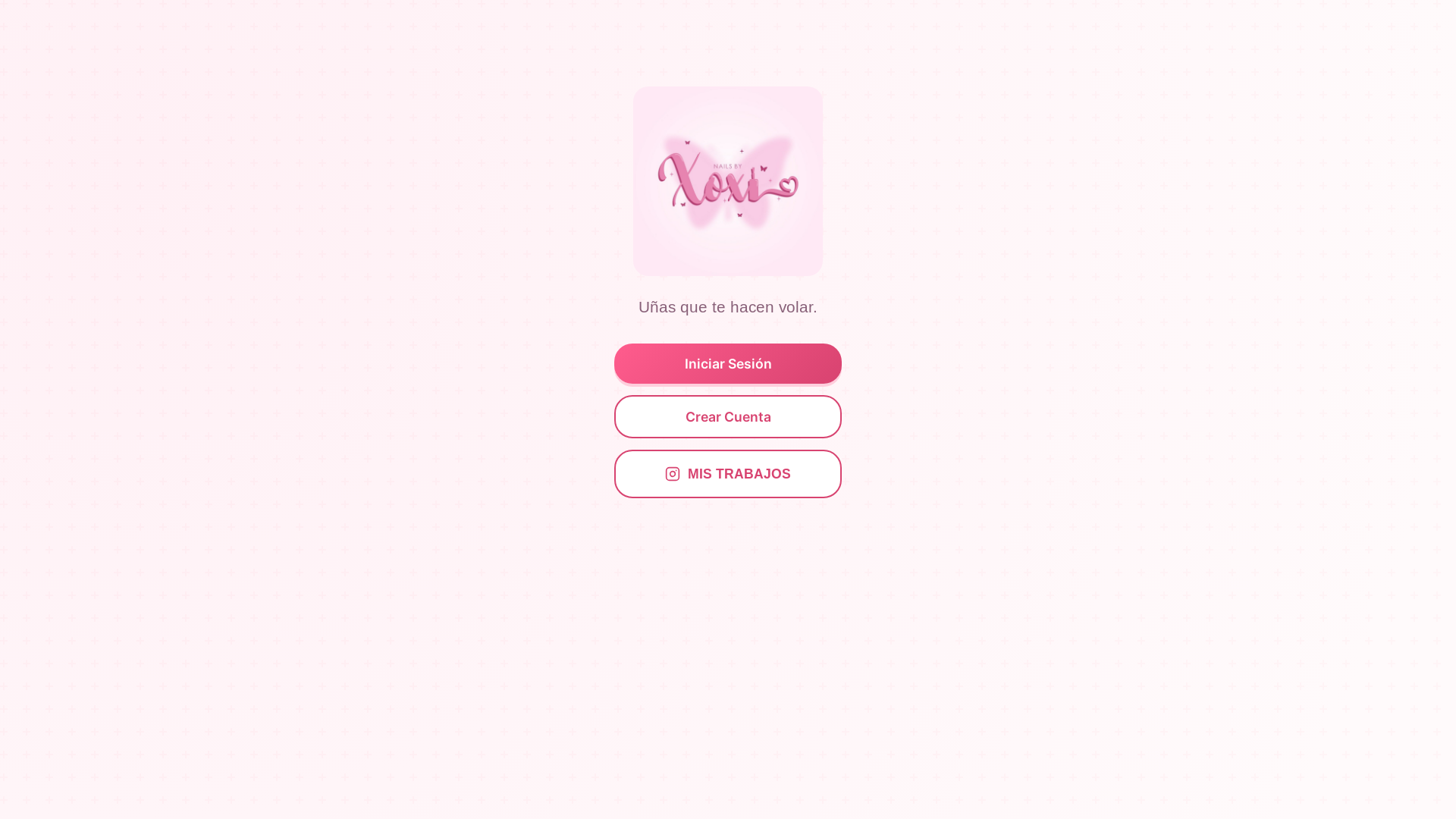 website screenshot of https://nailsxoxi.shop/