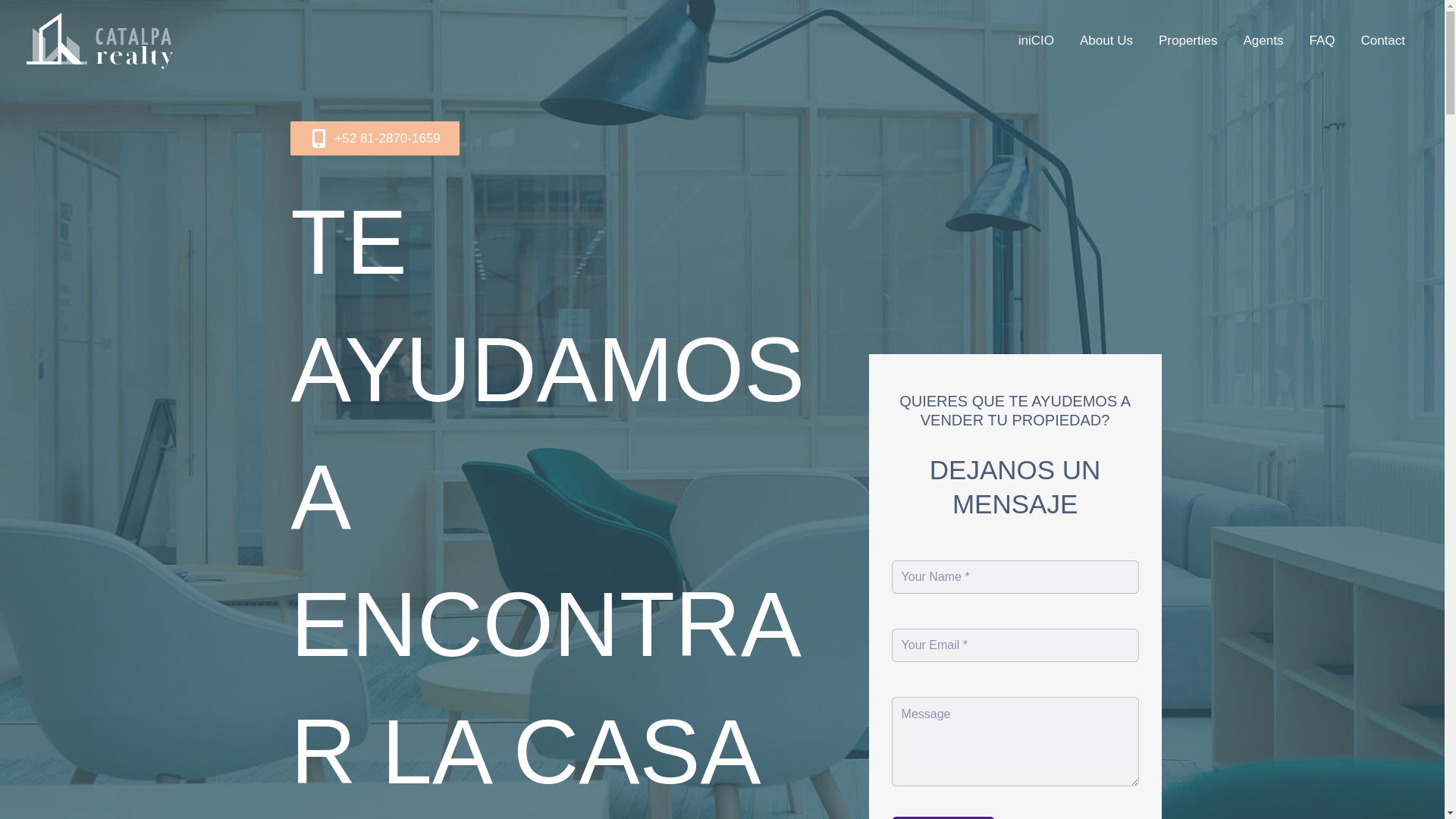 website screenshot of https://mura-inmobiliaria.com/