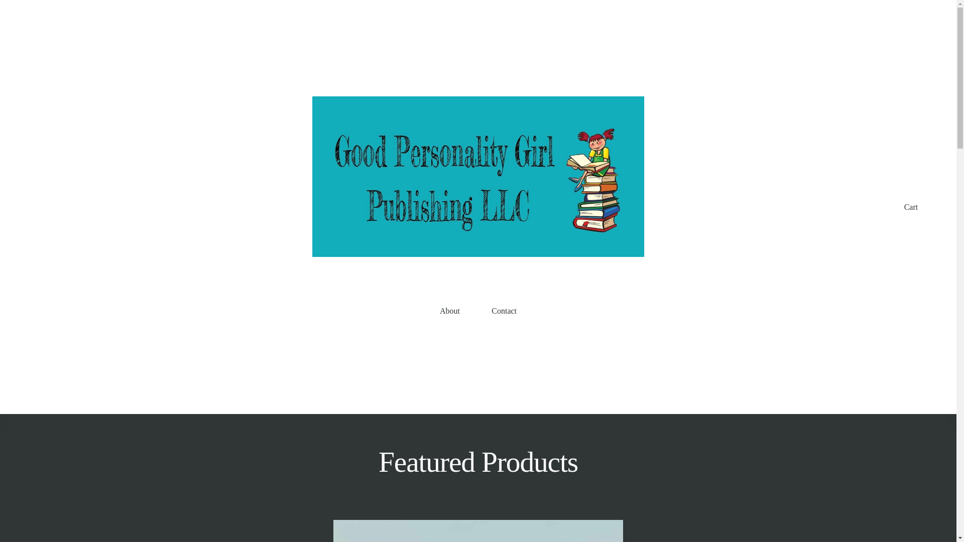 website screenshot of https://goodpersonalitygirlpublishingllc.com/