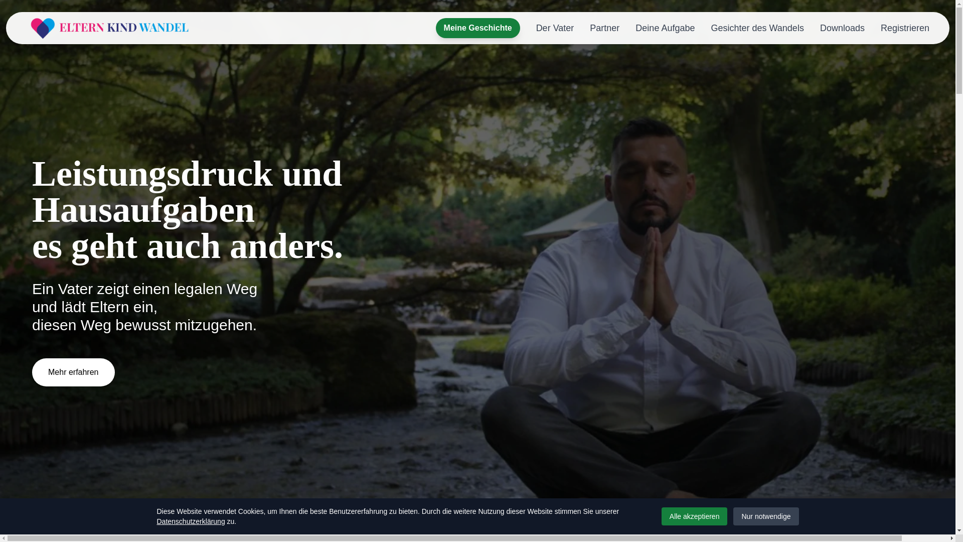 website screenshot of https://landing-d19.pages.dev/