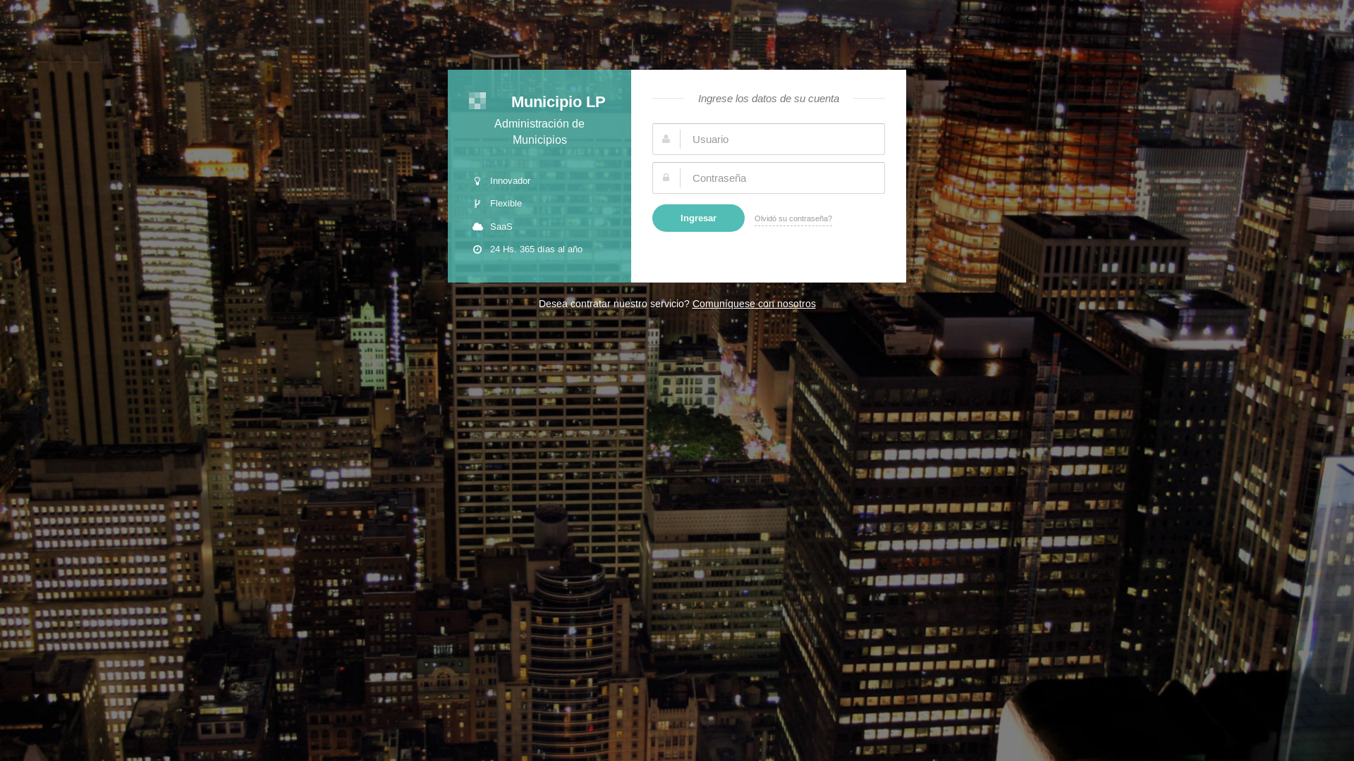 website screenshot of https://citymanager.com.ar/