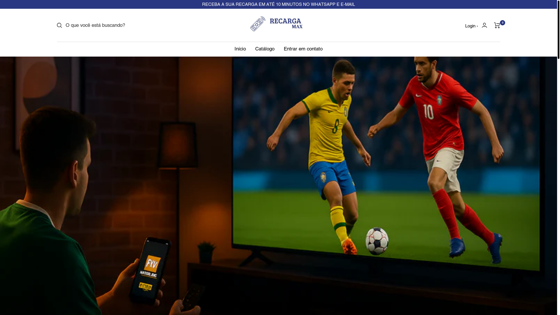 website screenshot of https://recargamax.shop/