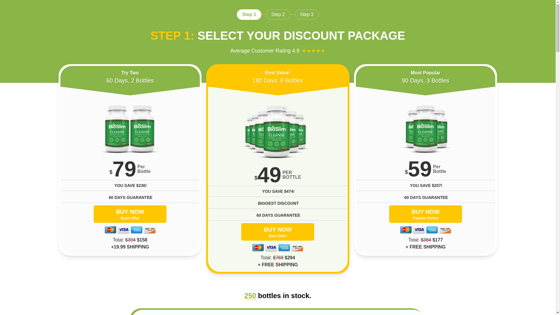 website screenshot of https://checkout-bioslim.pages.dev/
