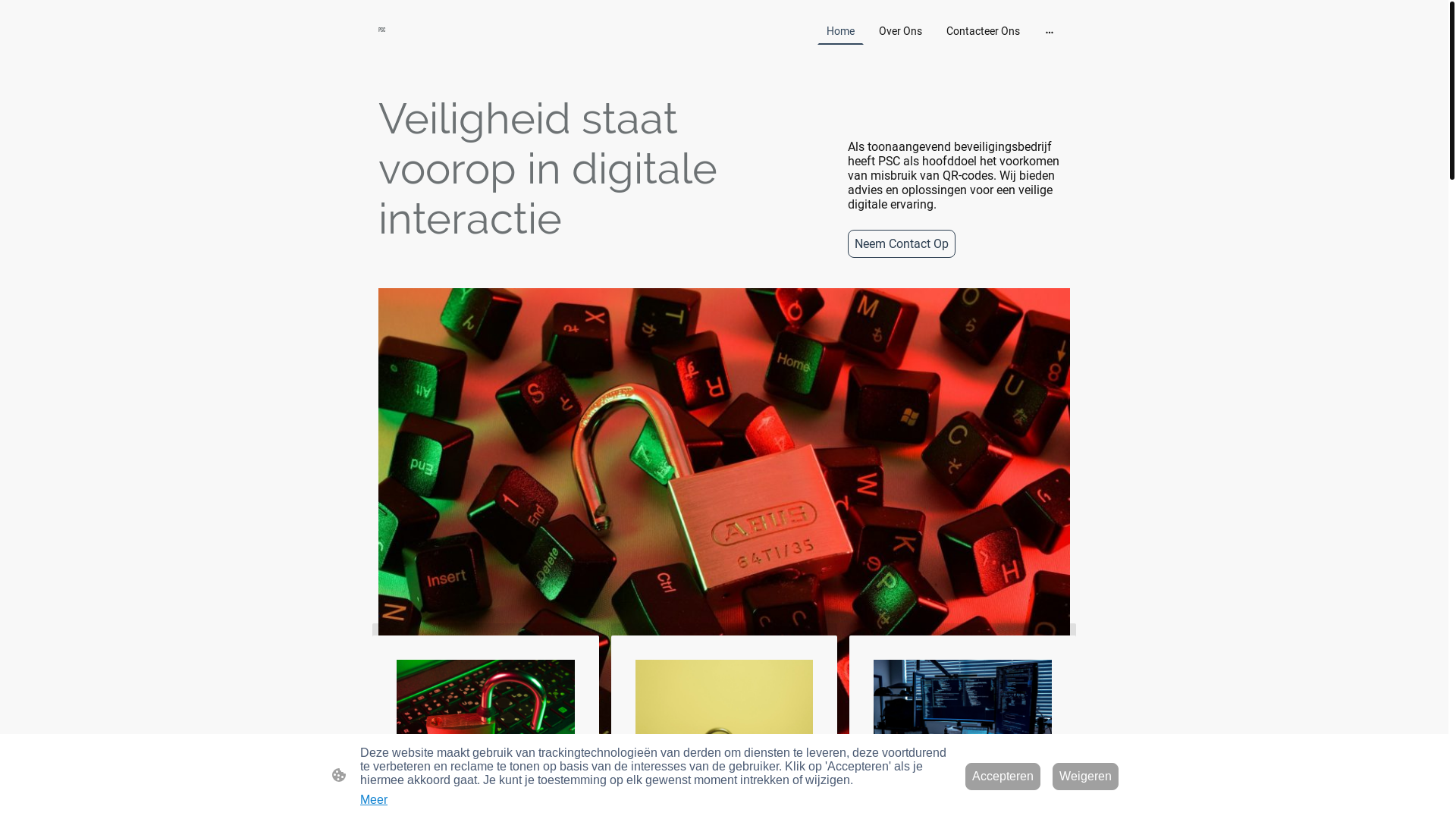 website screenshot of https://donotscanqrcodes.nl/