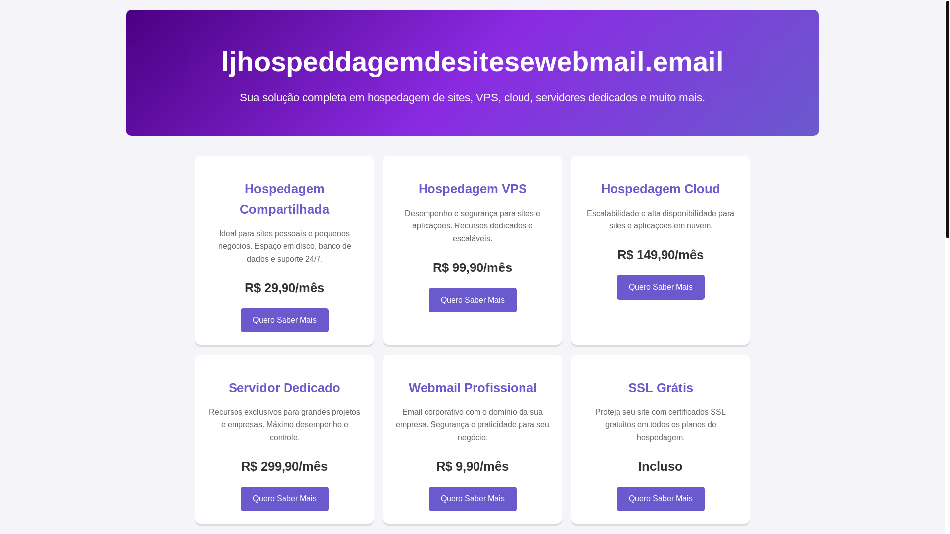 website screenshot of https://ljhospeddagemdesitesewebmail.email/