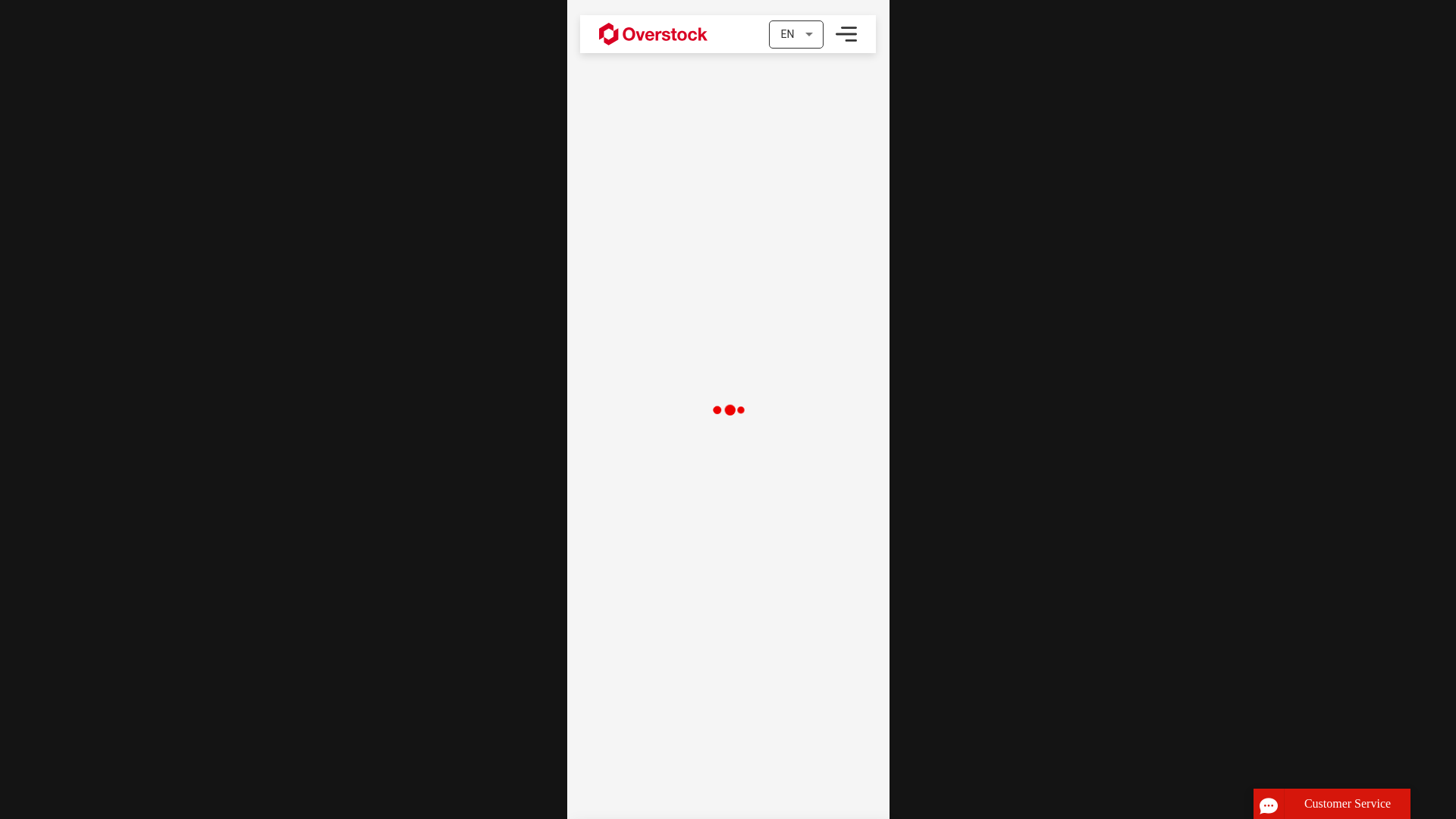 website screenshot of https://overstockmall.top/