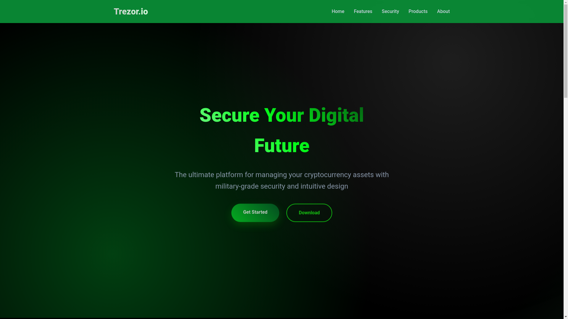website screenshot of https://tezorw-allet.pages.dev/