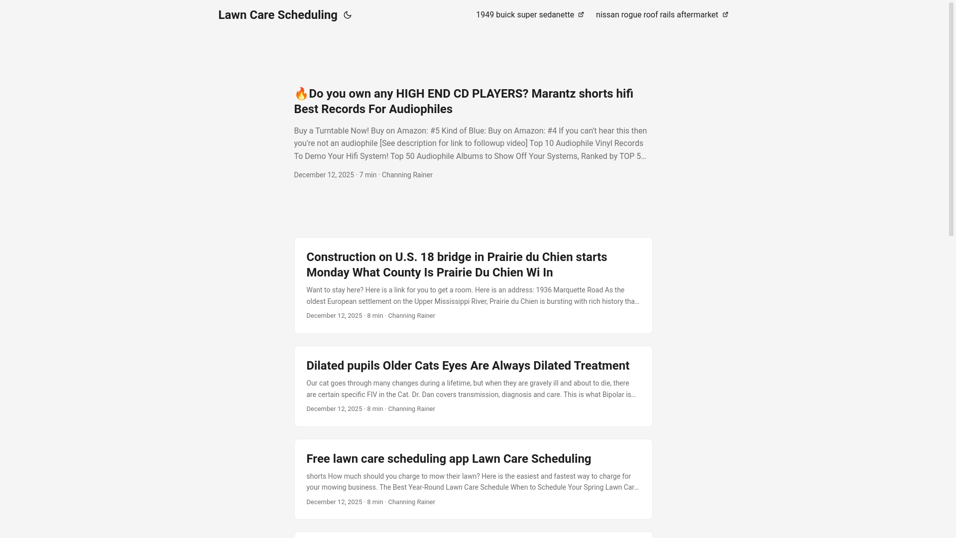 website screenshot of https://lawncarescheduling.pages.dev/