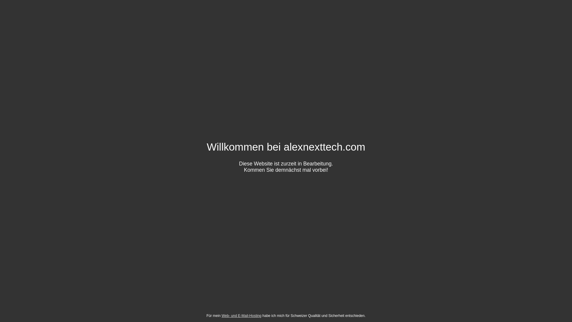 website screenshot of https://alexnexttech.com/