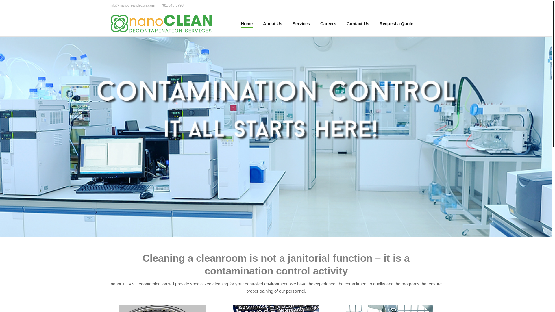 website screenshot of https://nanocleanpharmacy.com/