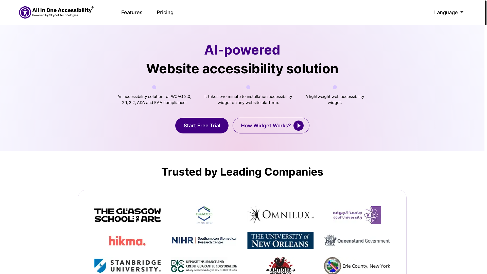 website screenshot of https://all-in-one-accessibility-single-page-site.pages.dev/