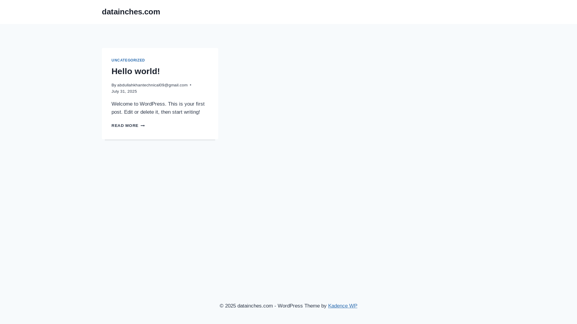website screenshot of https://datainches.com/