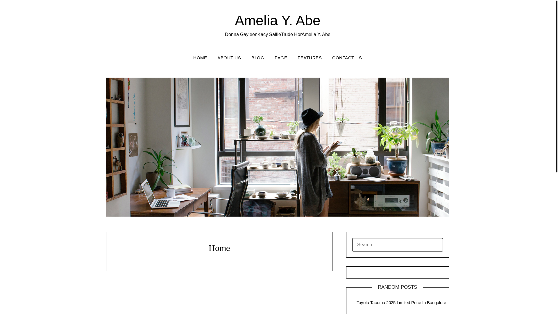 website screenshot of https://ameliayabe.pages.dev/