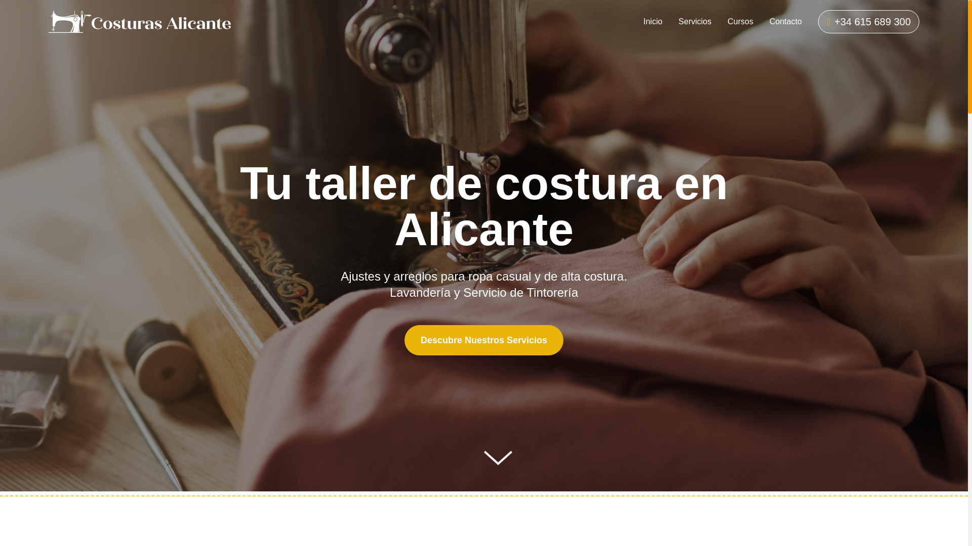 website screenshot of https://costuras-alicante.pages.dev/