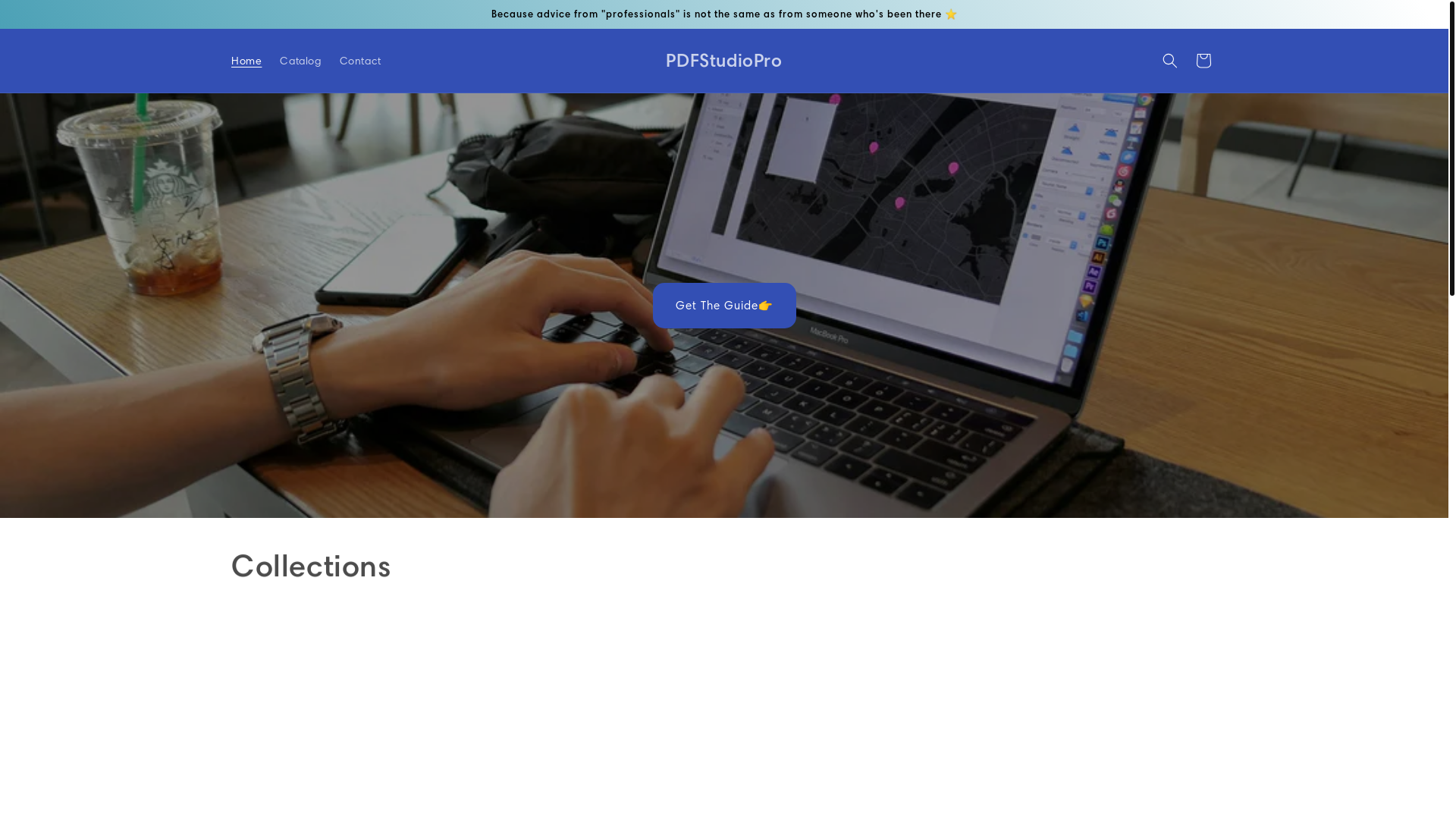 website screenshot of https://pdfstudiopro.com/