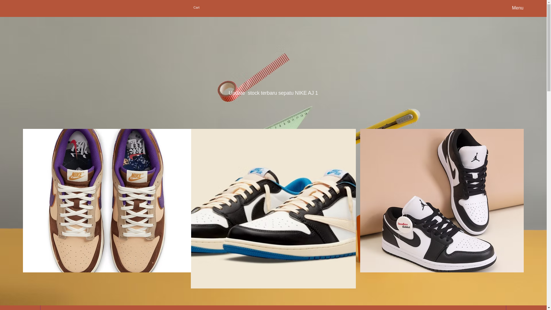 website screenshot of https://meledakonline.com/