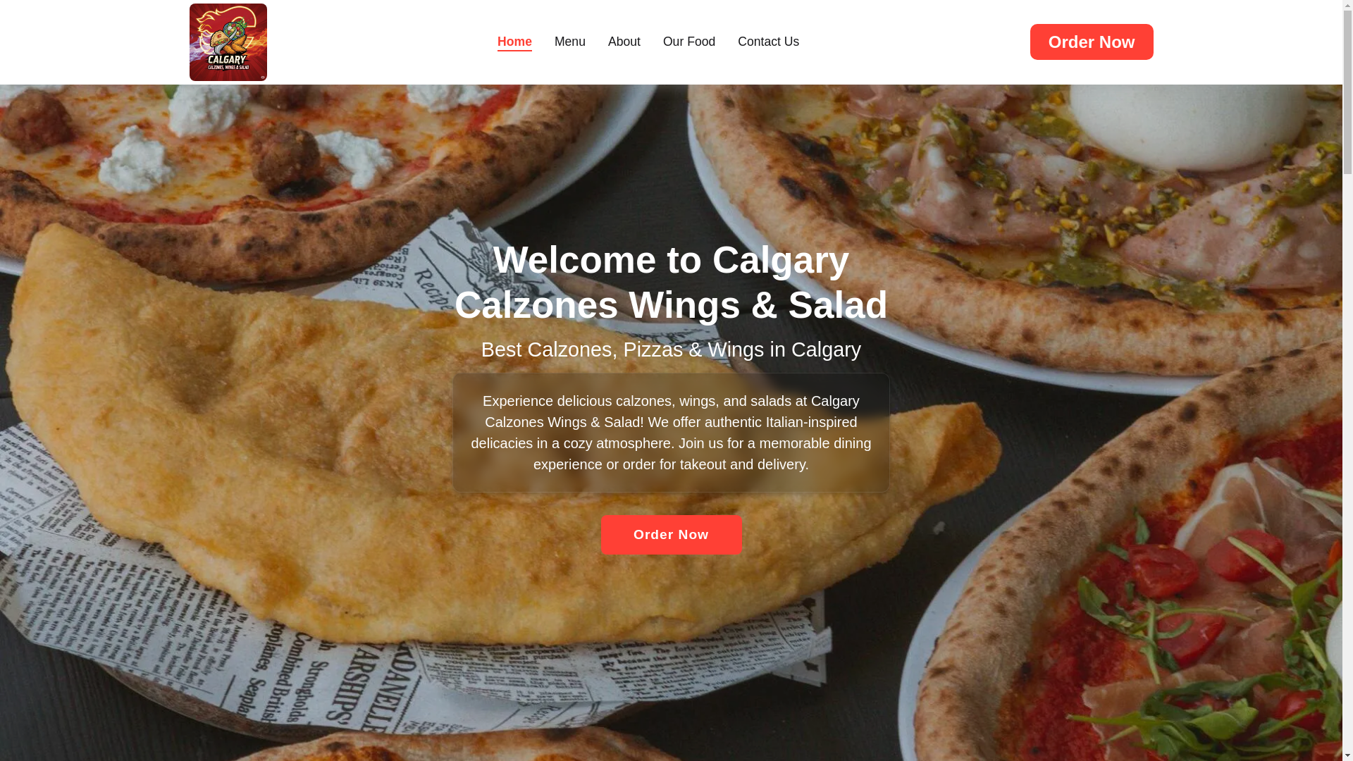 website screenshot of https://calgary-calzones-wings-and-salad.pages.dev/
