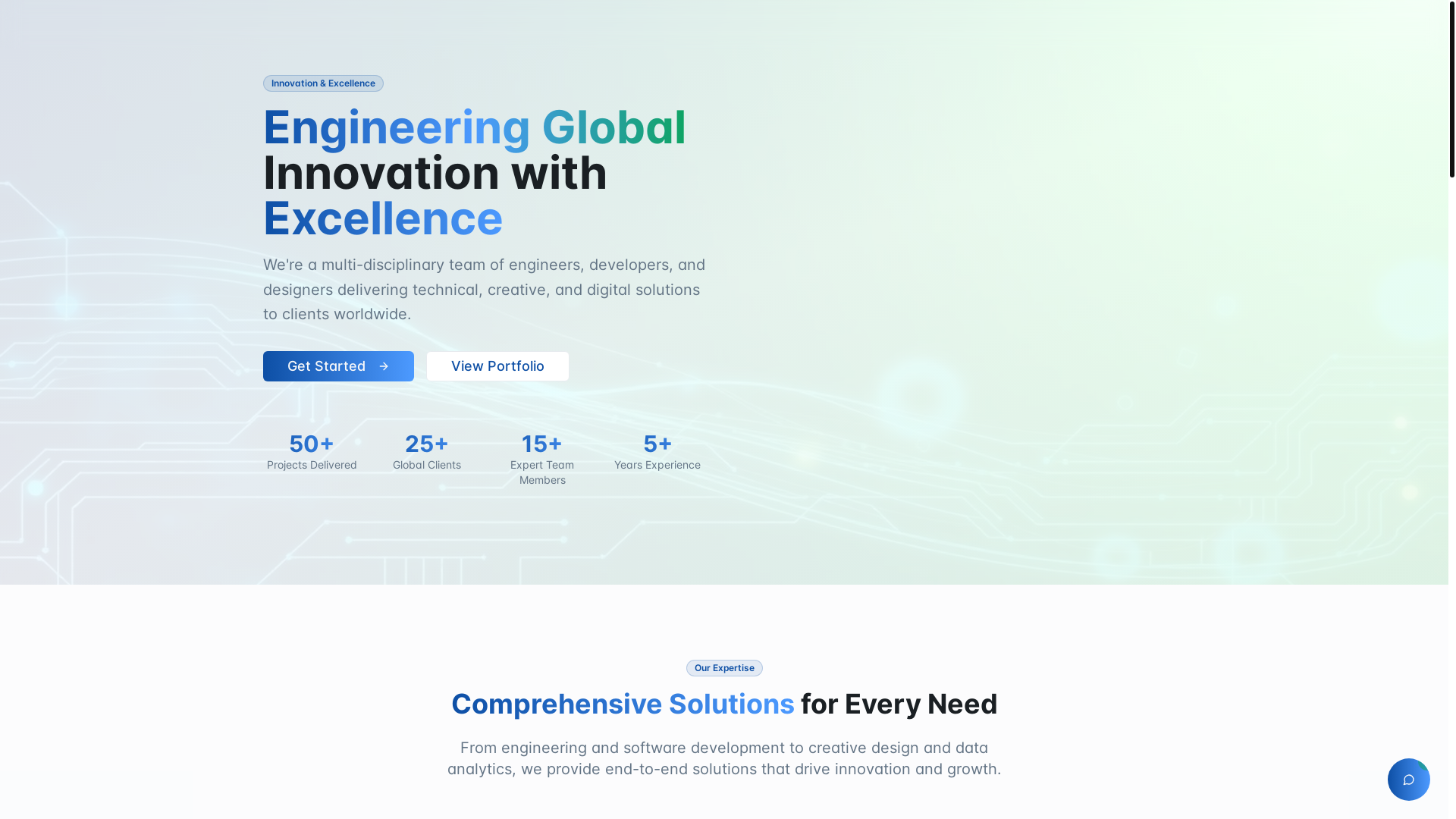 website screenshot of https://nexacore-innovations.com/