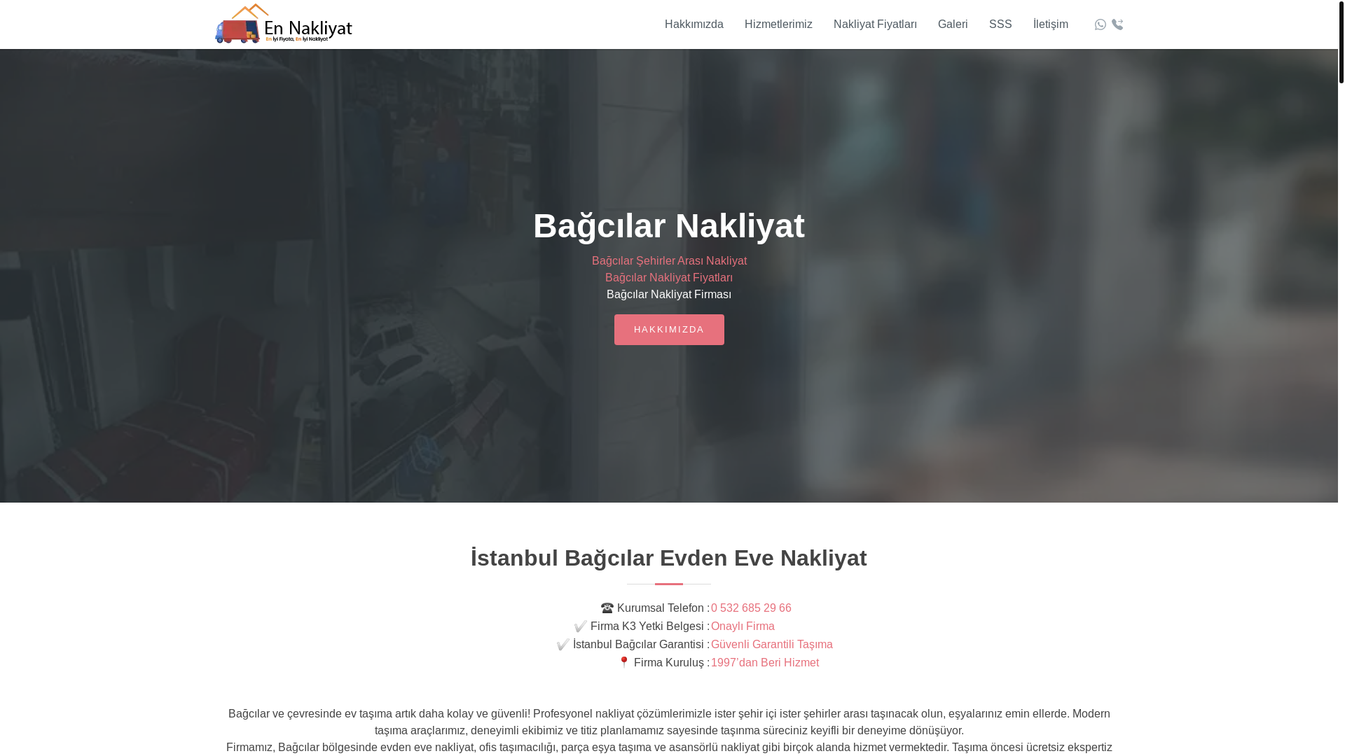 website screenshot of https://bagcilar-nakliyat.net.tr/