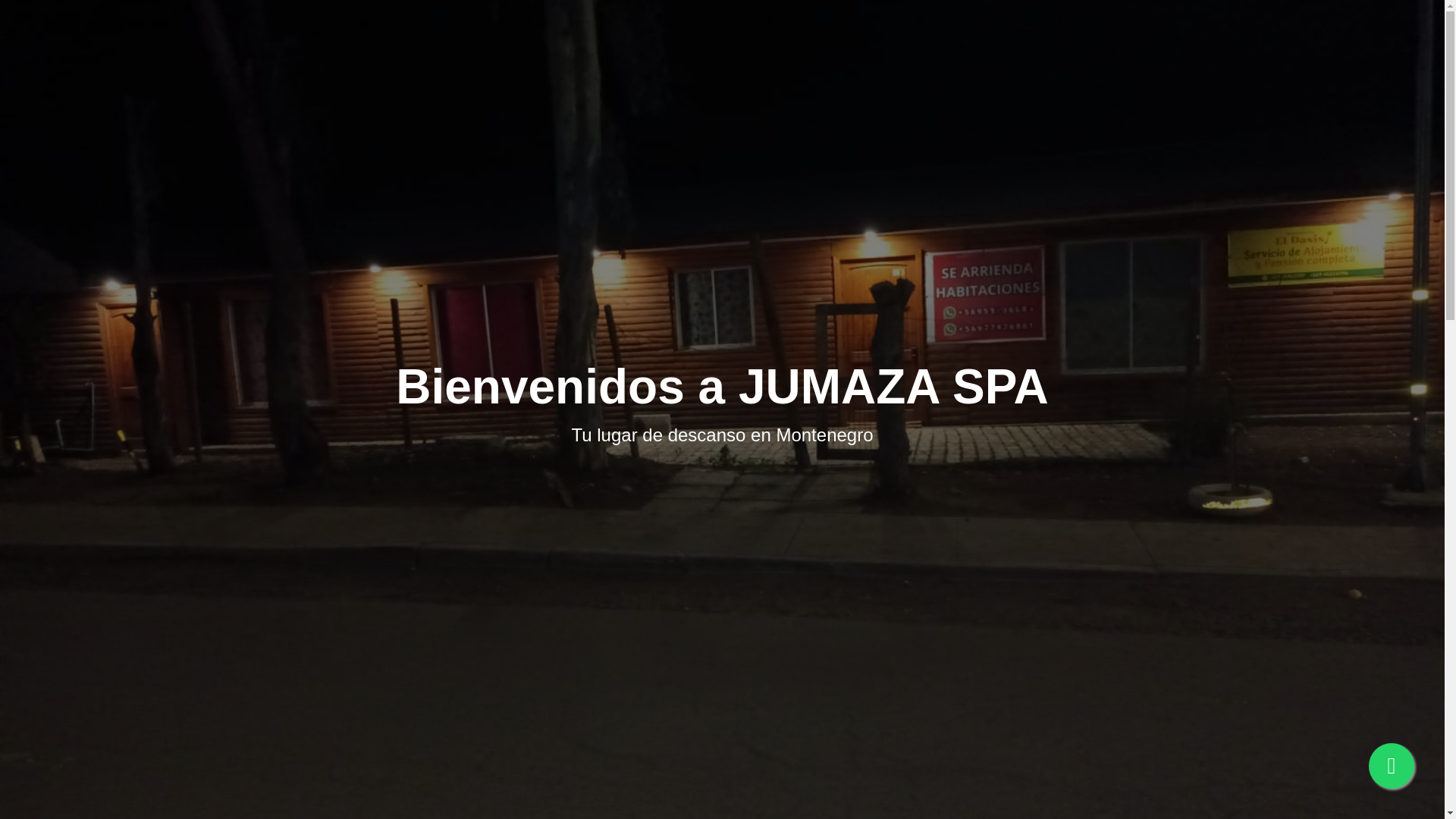 website screenshot of https://hostaljumaza.com/