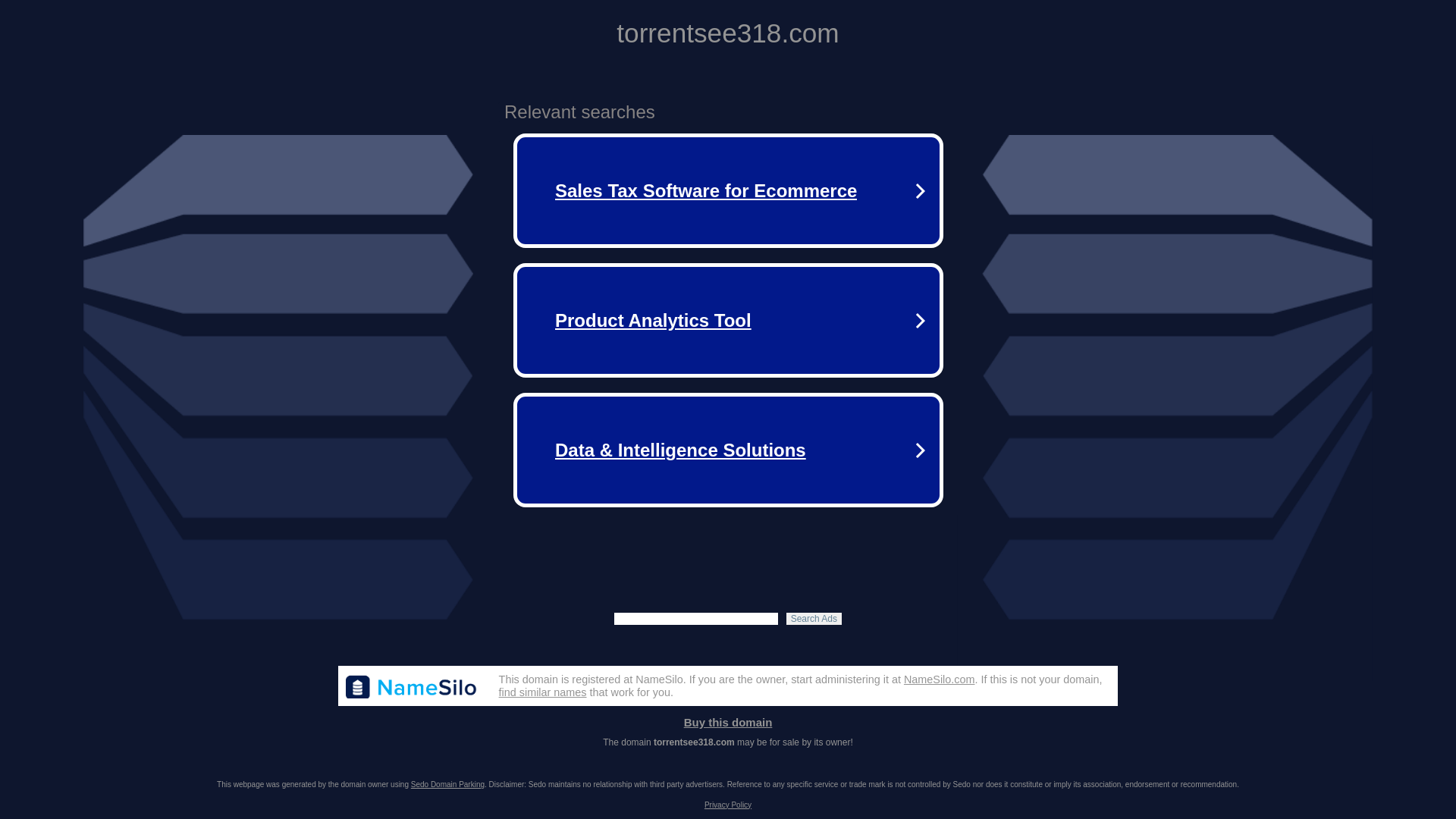 website screenshot of https://torrentsee318.com/