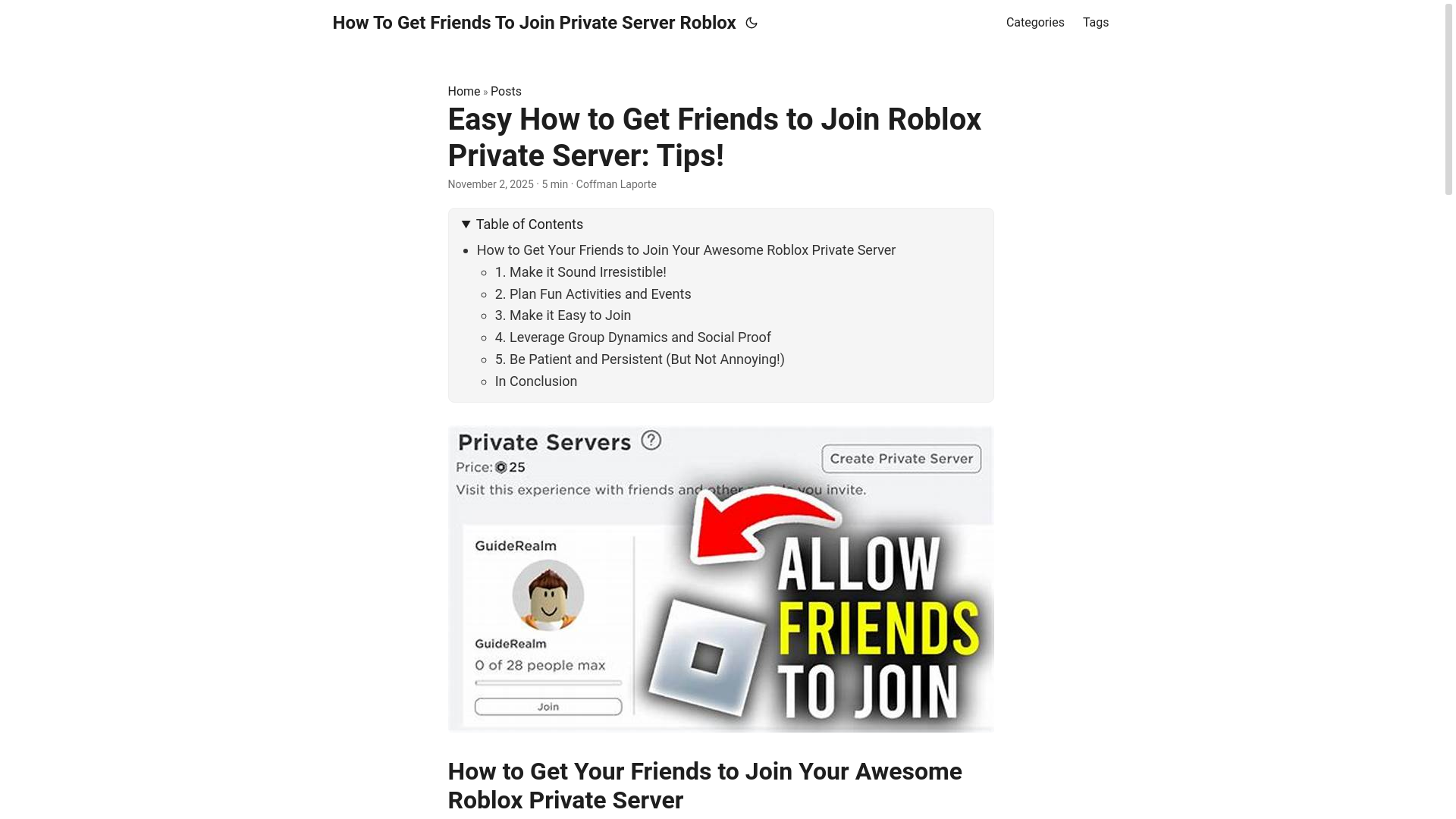 website screenshot of https://how-to-get-friends-to-join-private-server-roblox.pages.dev/