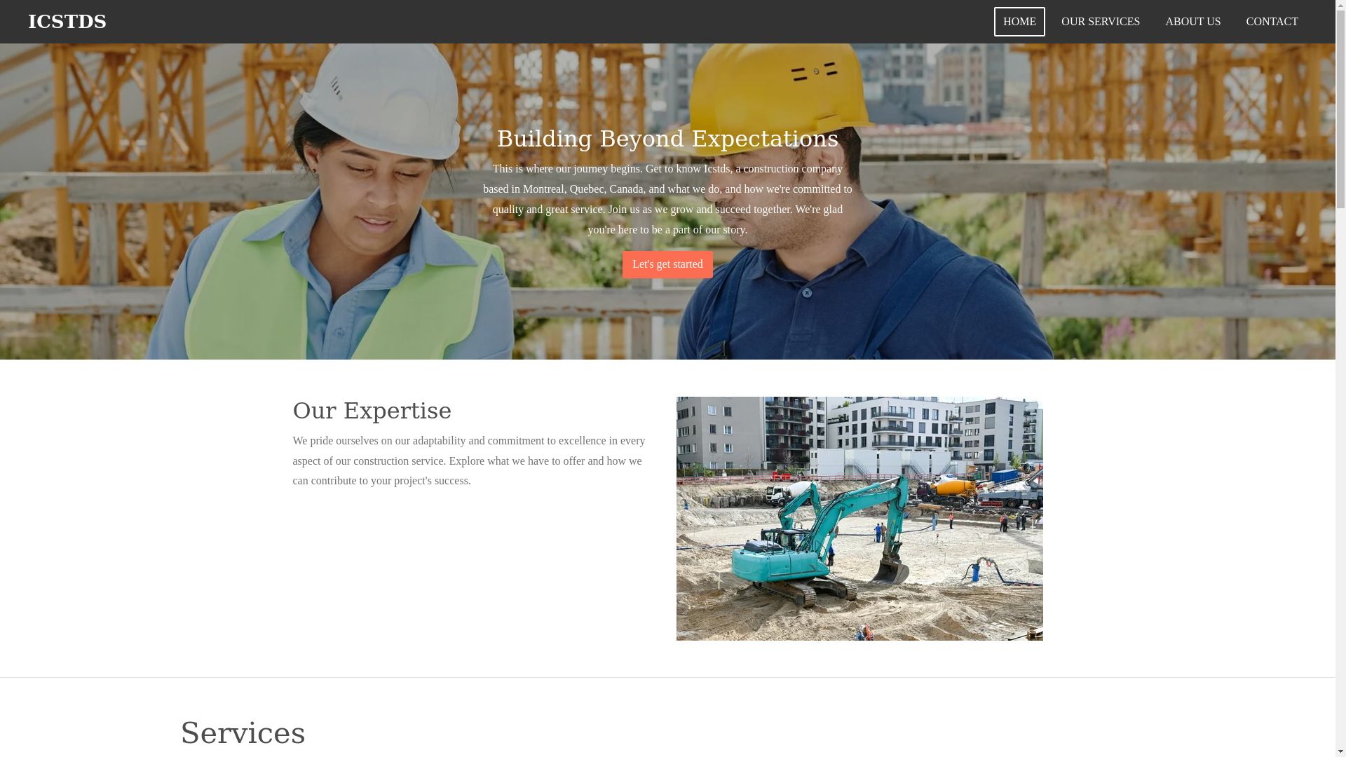 website screenshot of https://icstps.com/