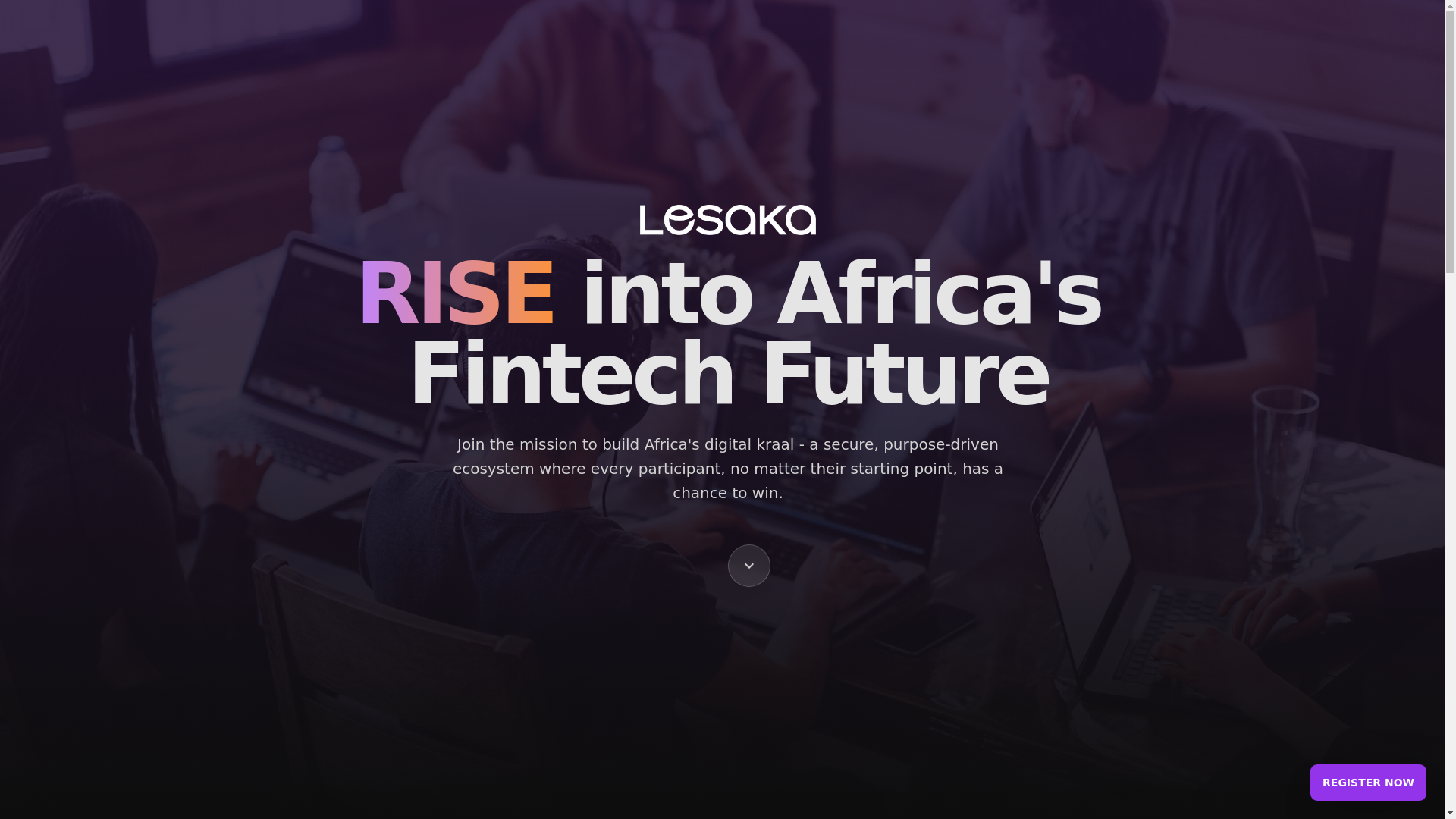 website screenshot of https://lesakarisegraduateprograme.com/