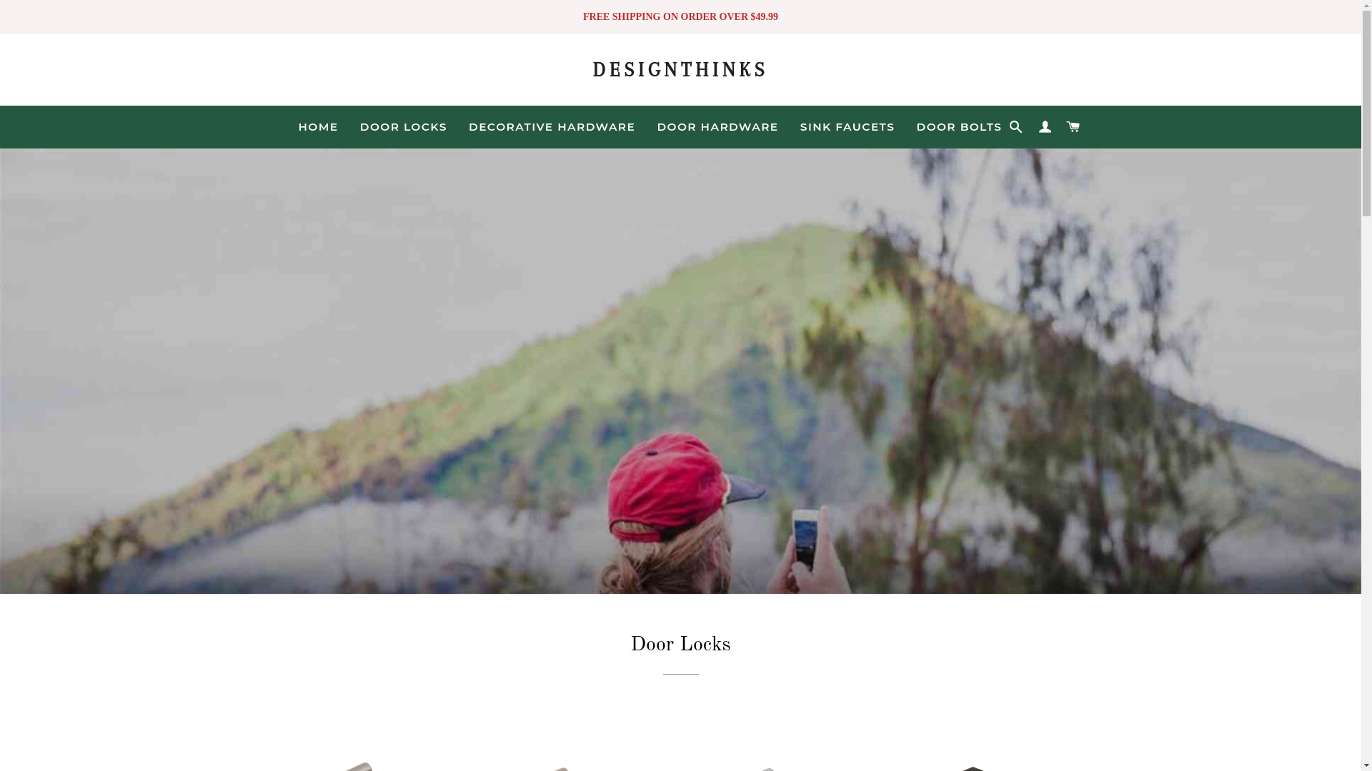 website screenshot of https://designthinks.shop/