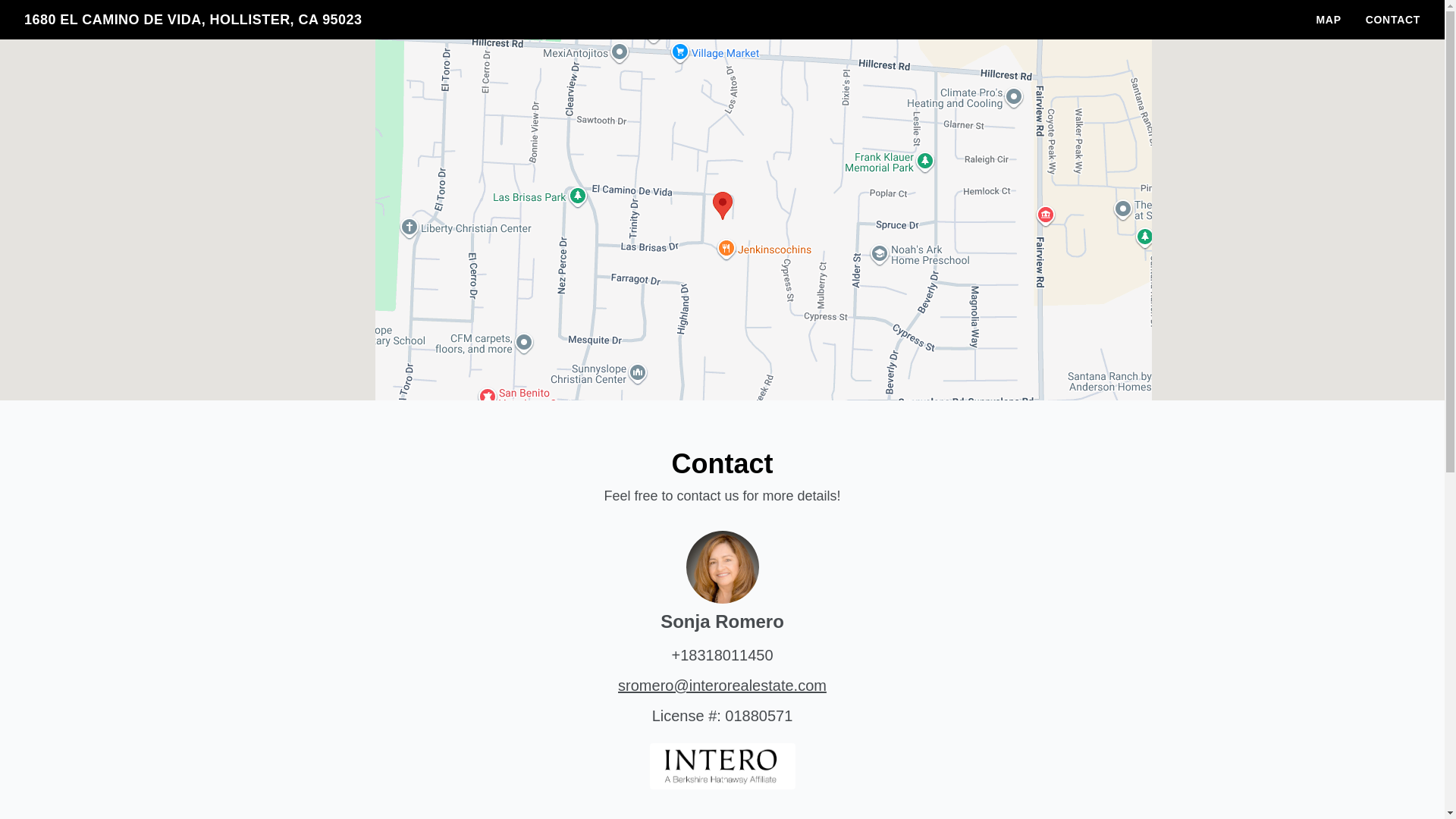 website screenshot of https://1680elcaminodevida.com/
