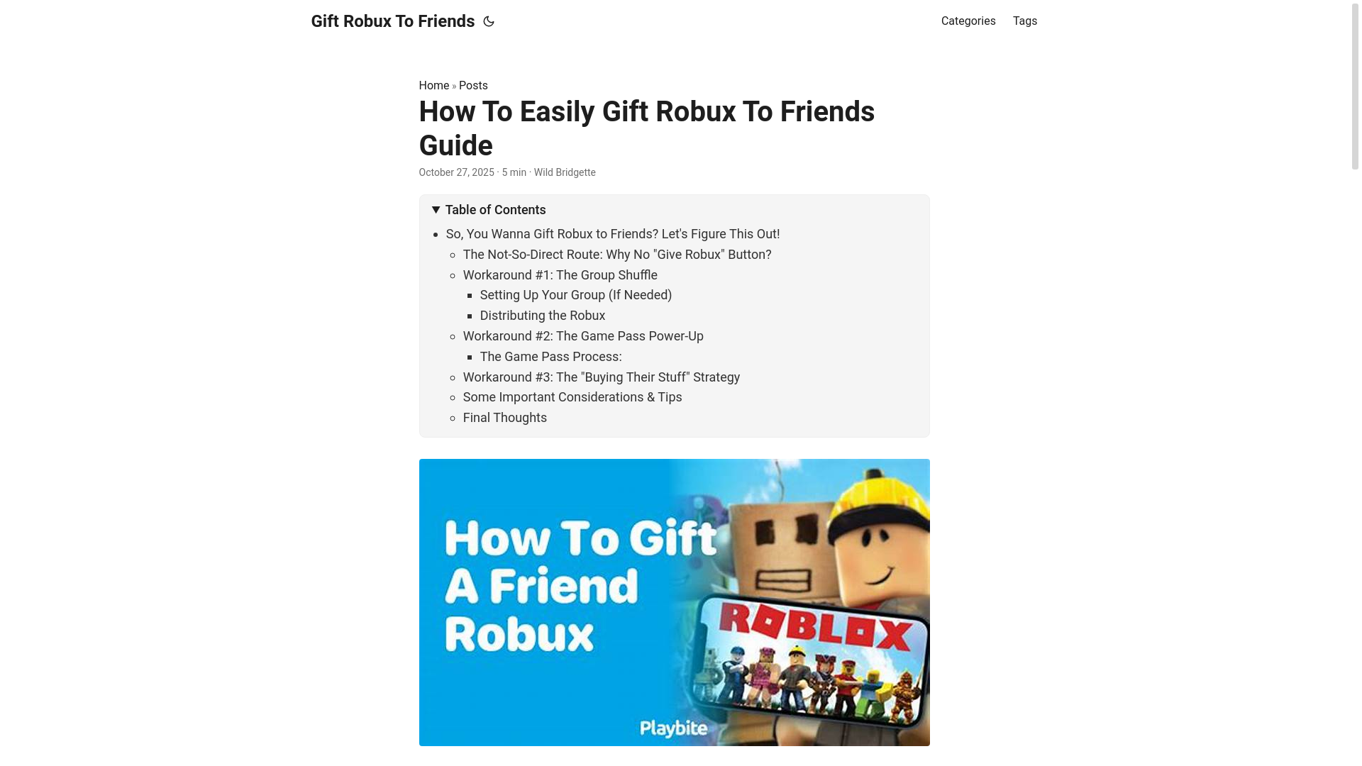 website screenshot of https://gift-robux-to-friends.pages.dev/