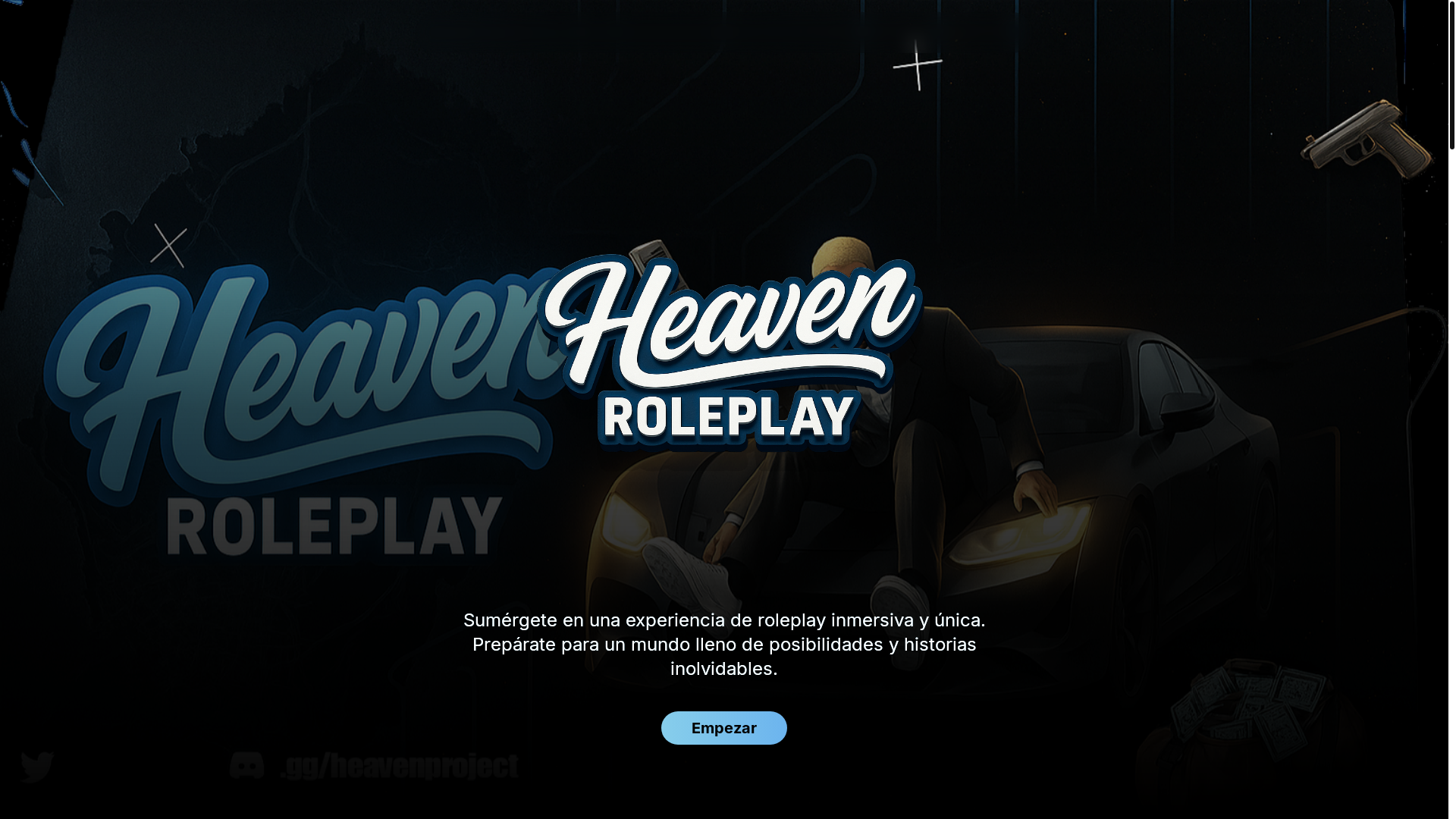 website screenshot of https://heavenrp.pages.dev/
