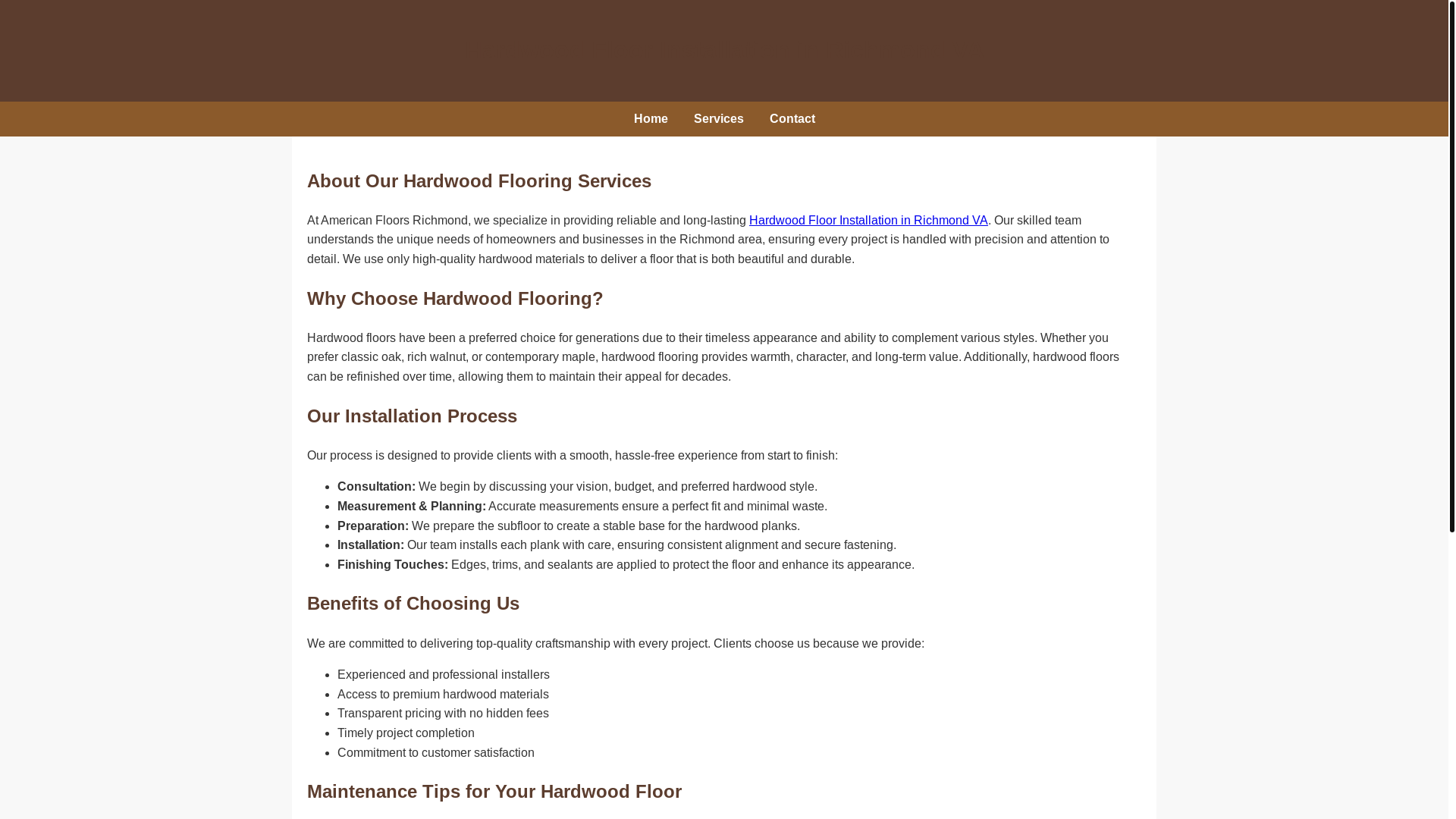 website screenshot of https://install-hardwood-floors-richmond-virginia.pages.dev/