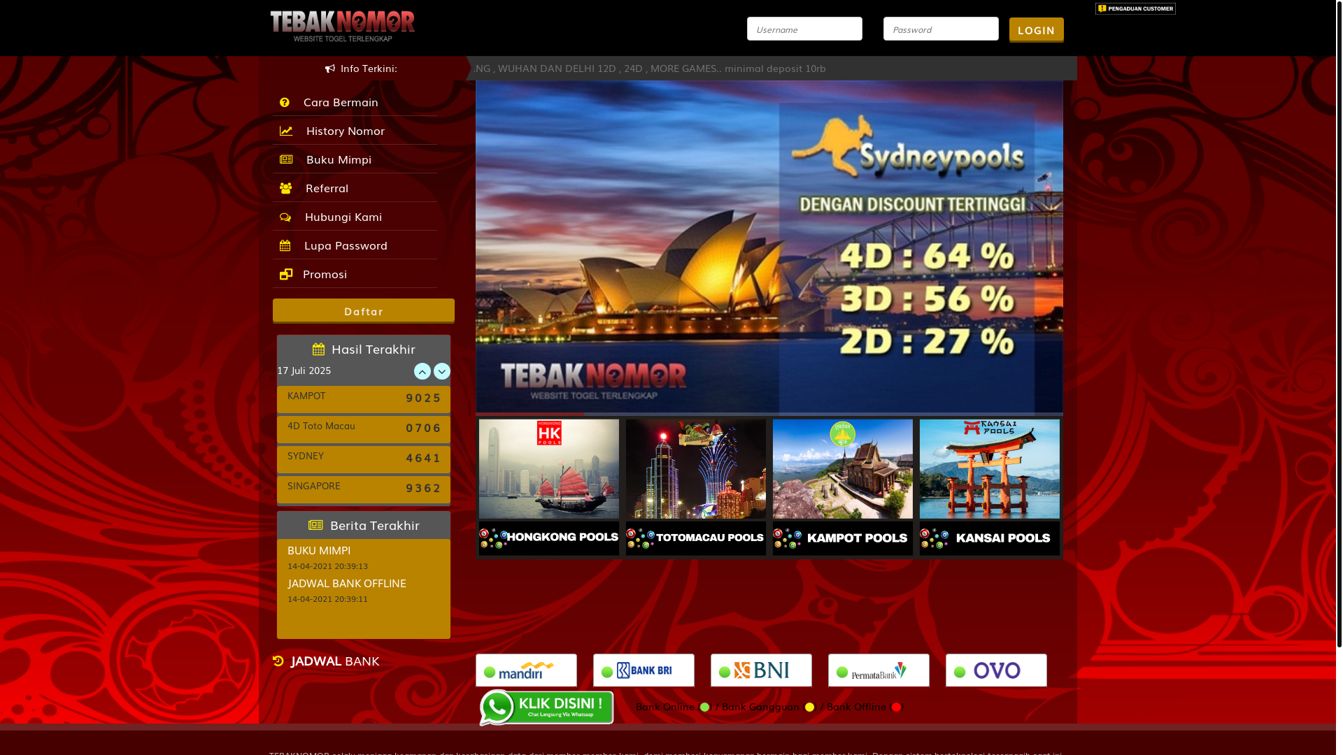 website screenshot of https://tbk3.click/