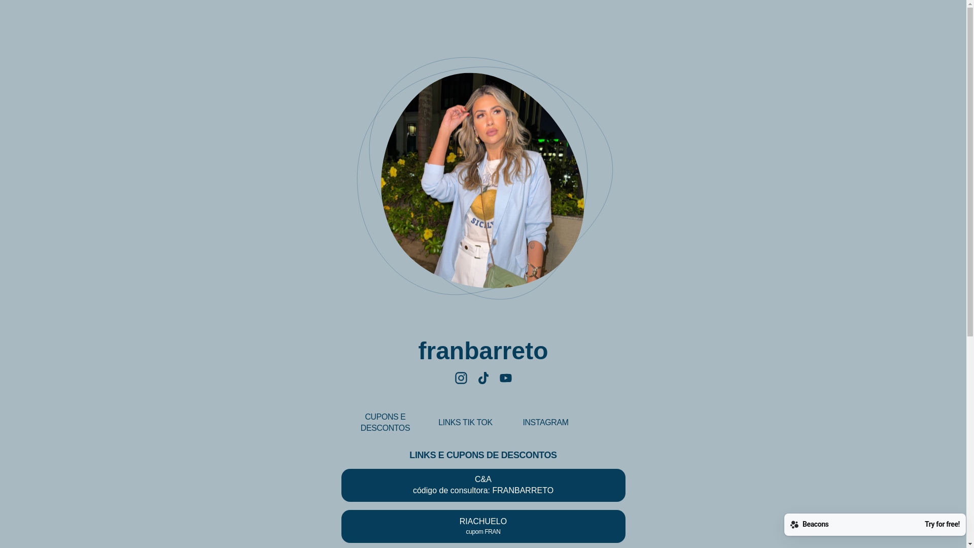website screenshot of https://franbarreto.com/