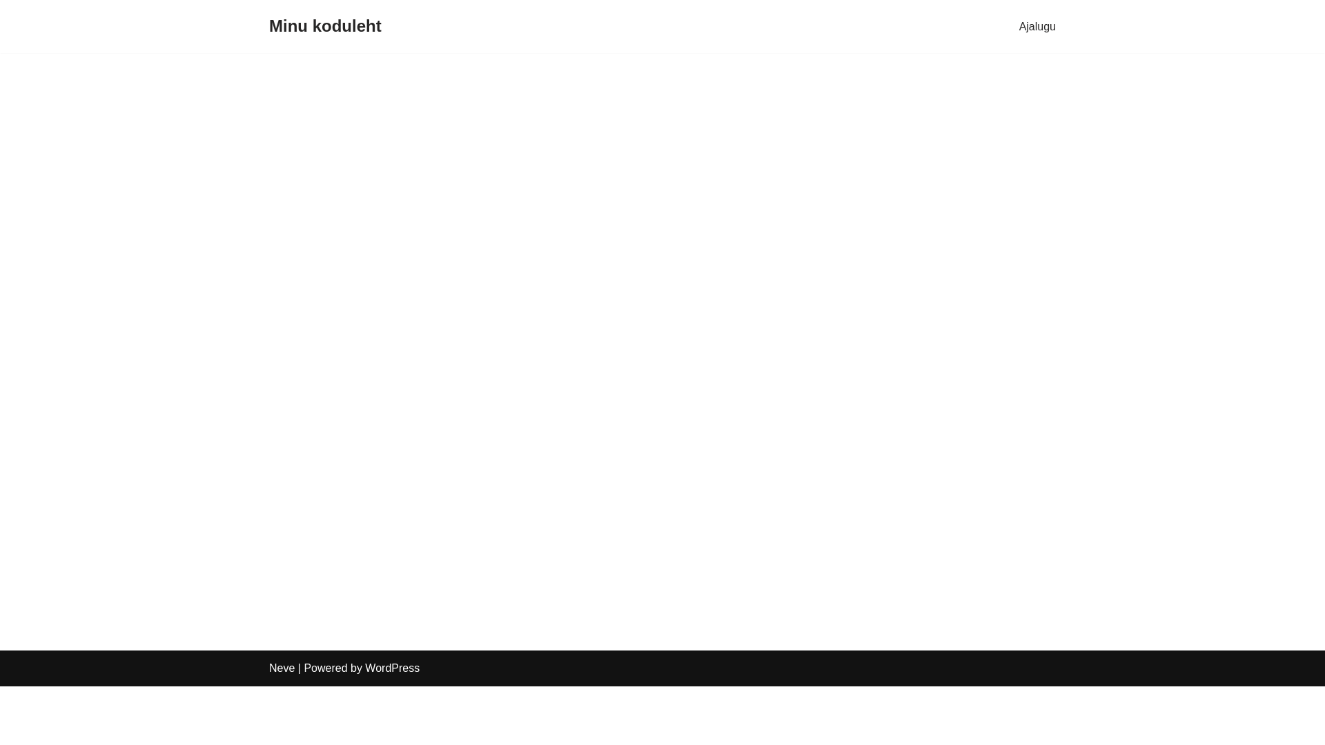 website screenshot of https://ninnubully.ee/