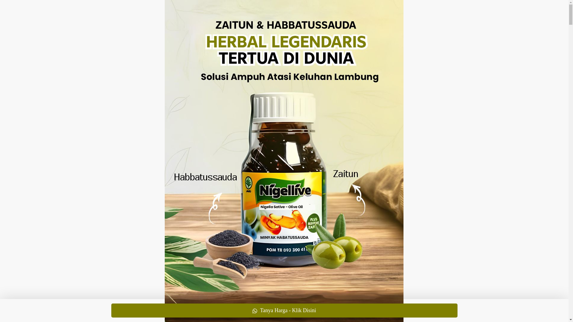 website screenshot of https://herballegendaris.web.id/