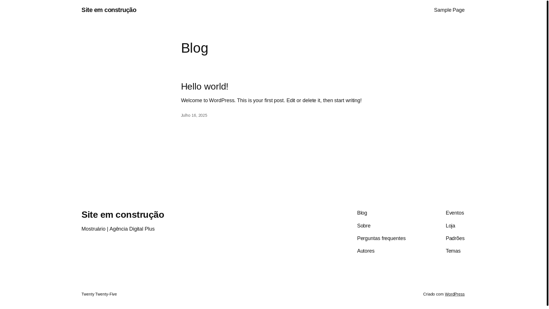 website screenshot of https://seusiteemconstrucao.com.br/