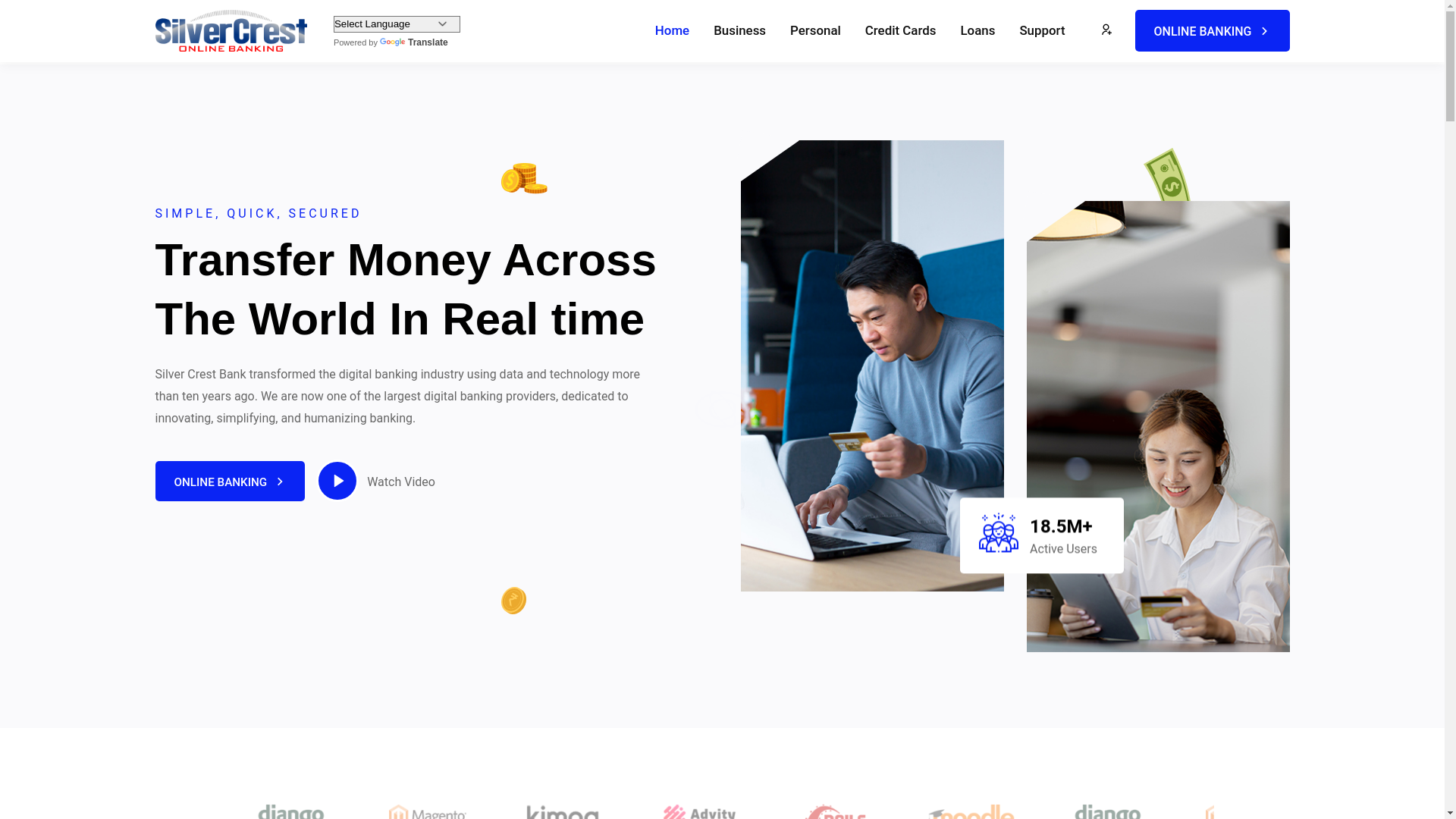 website screenshot of http://www.silverstonecrest.com.speedyexpress24.com/