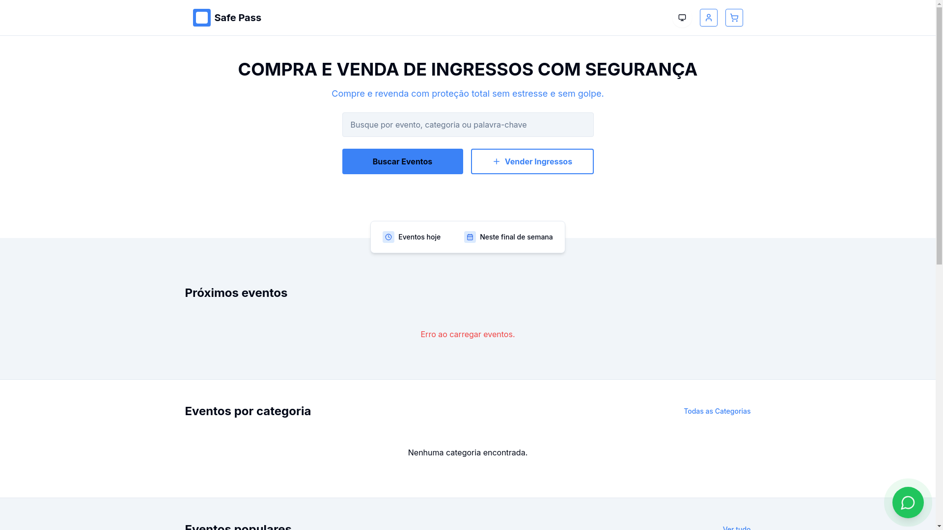 website screenshot of https://mysafepass.com.br/