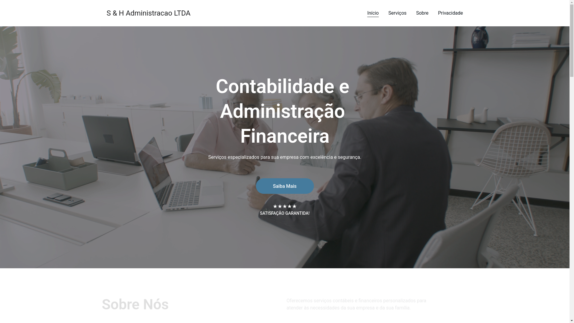 website screenshot of https://shadministracaoltda.shop/