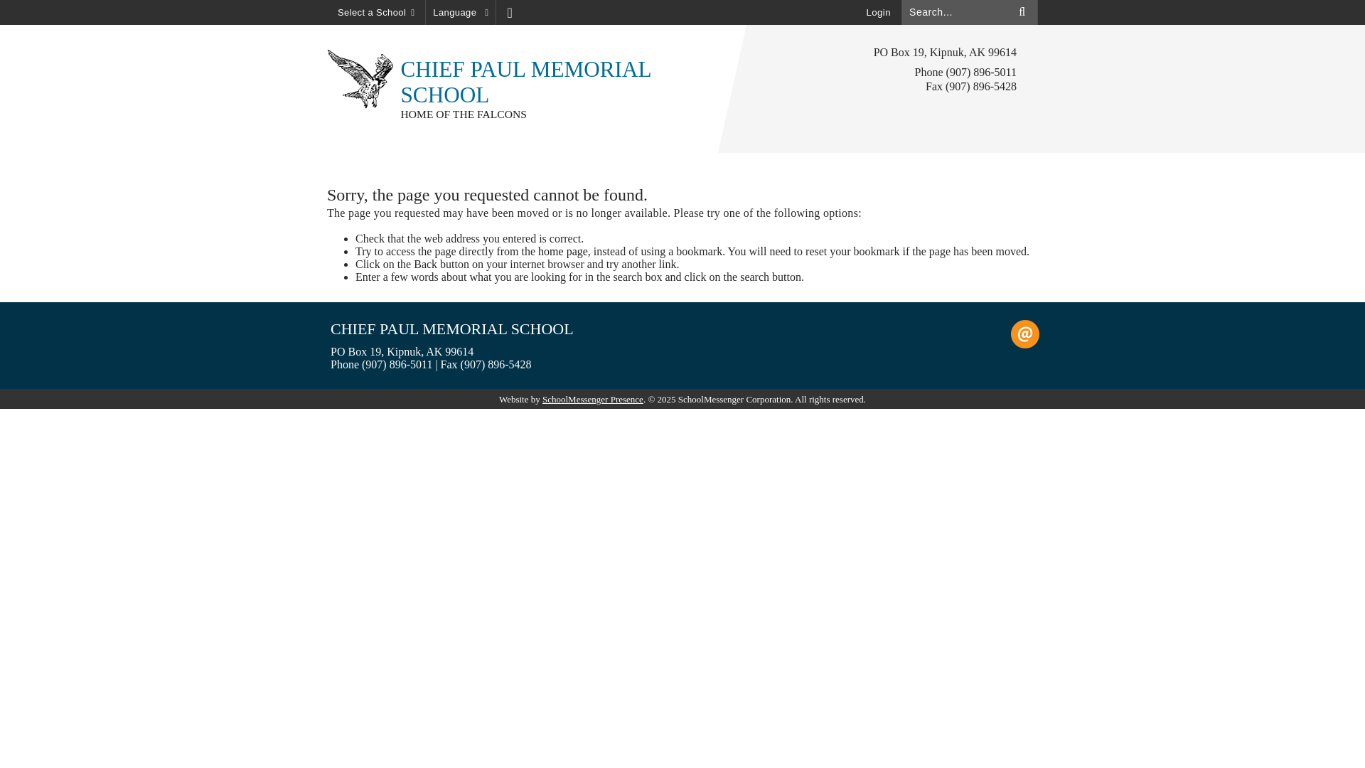 website screenshot of http://kipnuk.lksd.org/*