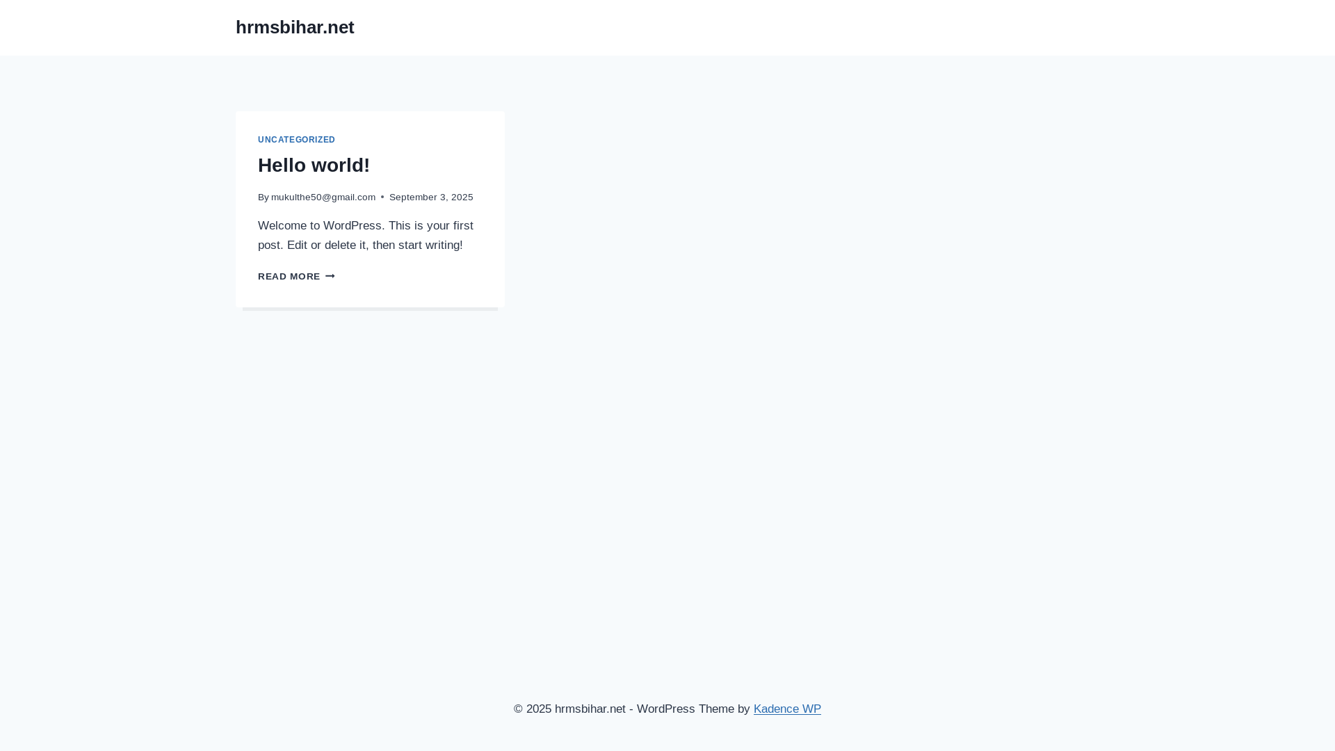 website screenshot of https://hrmsbihar.net/