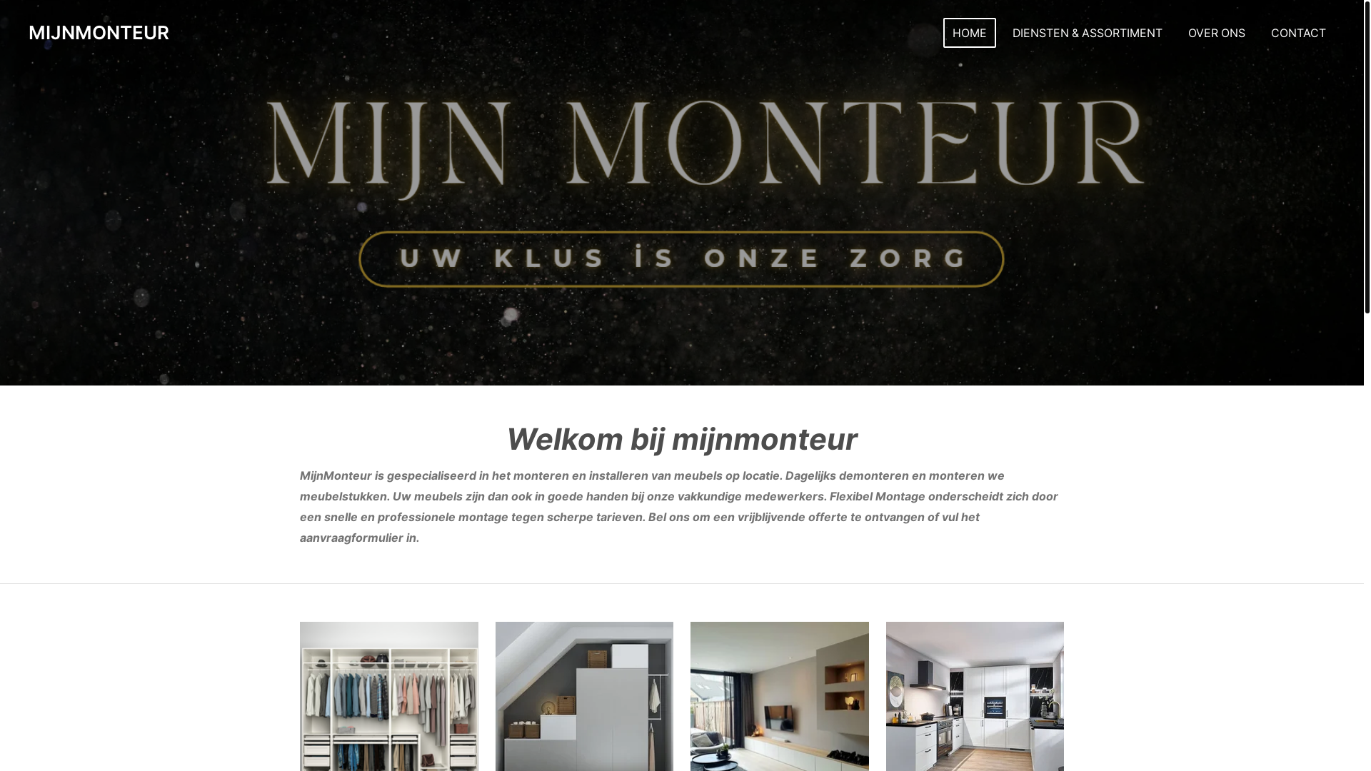 website screenshot of https://mijn-monteur.nl/