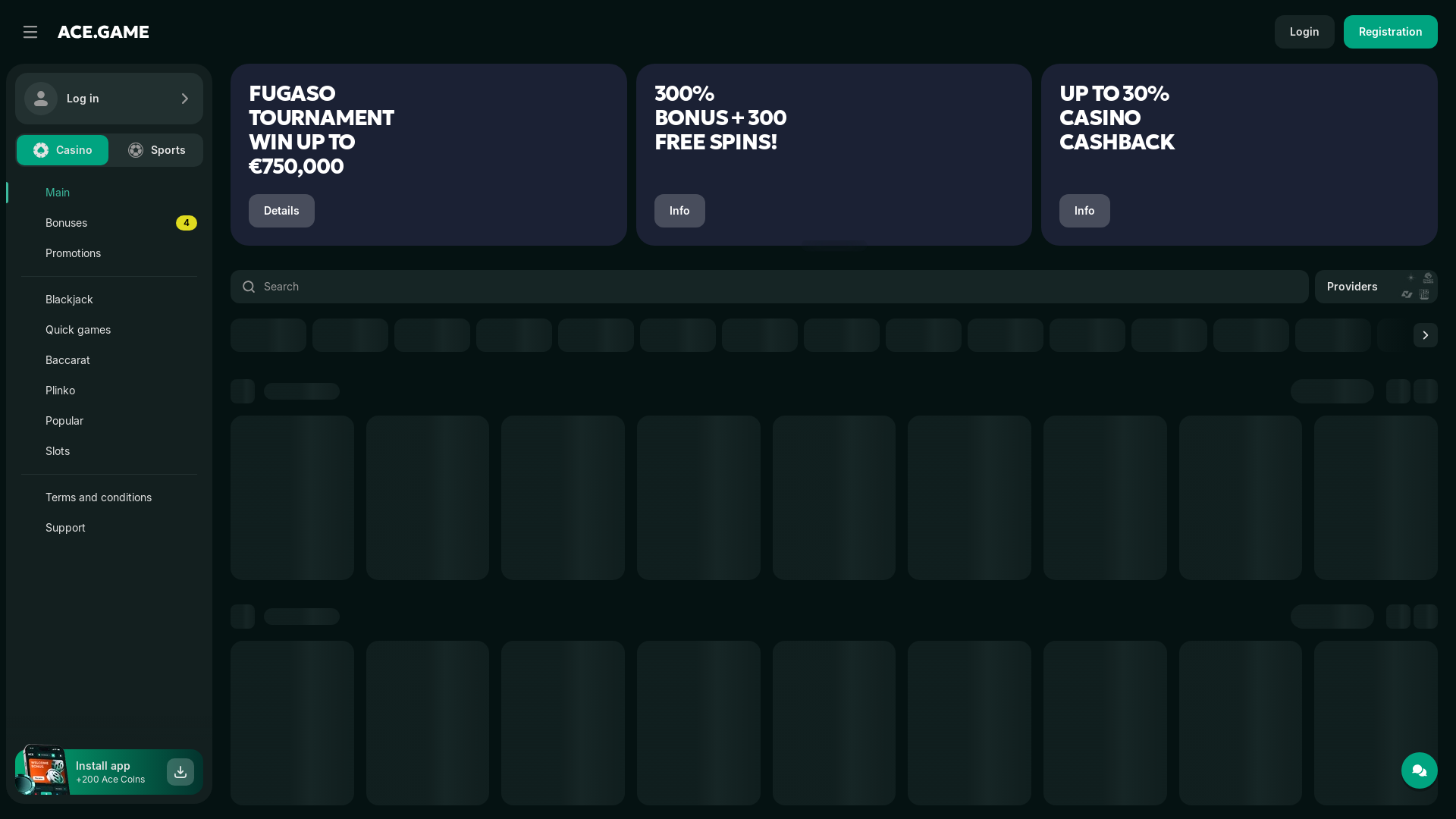 website screenshot of https://acednmx.life/