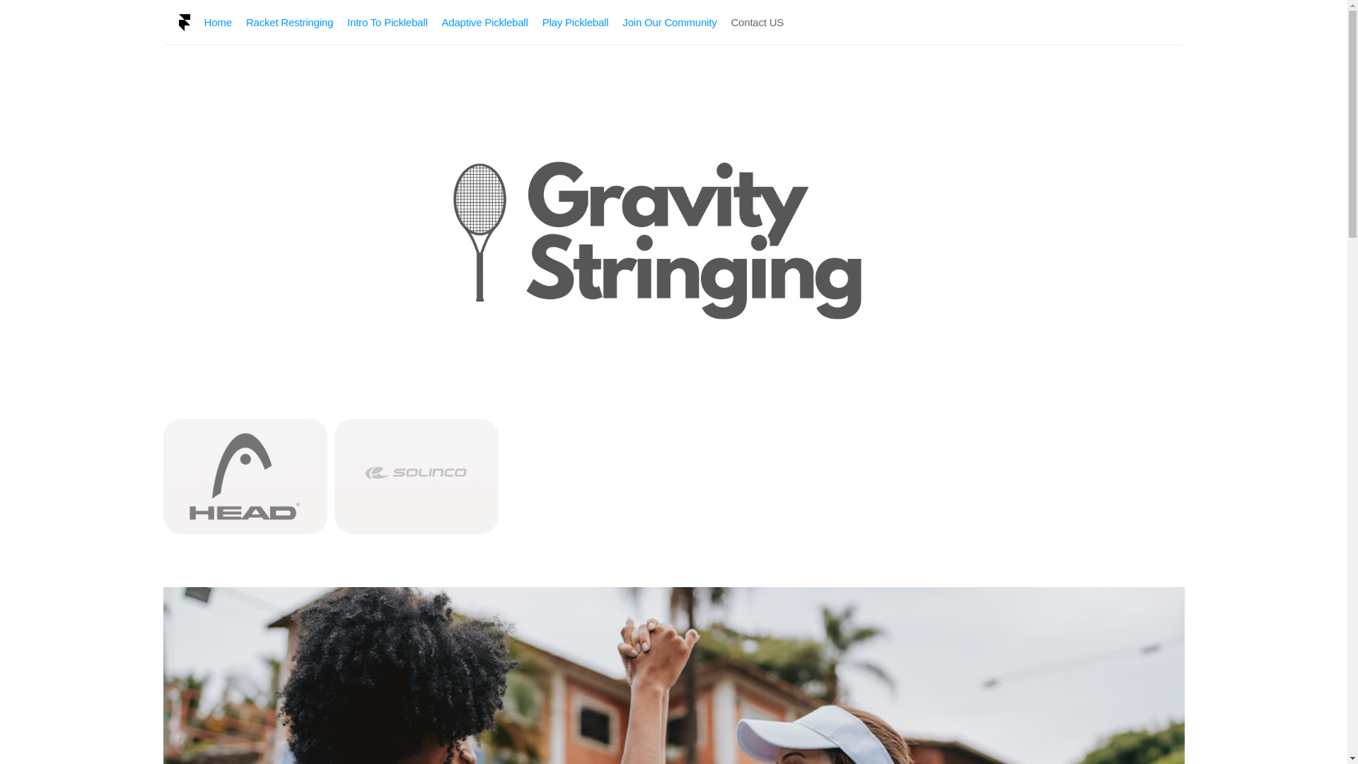 website screenshot of https://gravity-stringing.co.uk/
