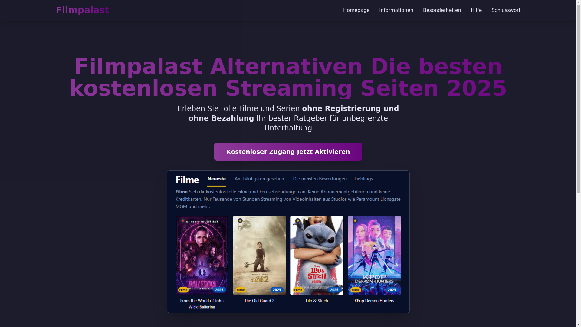 website screenshot of https://filmpalast-zw7l.pages.dev/