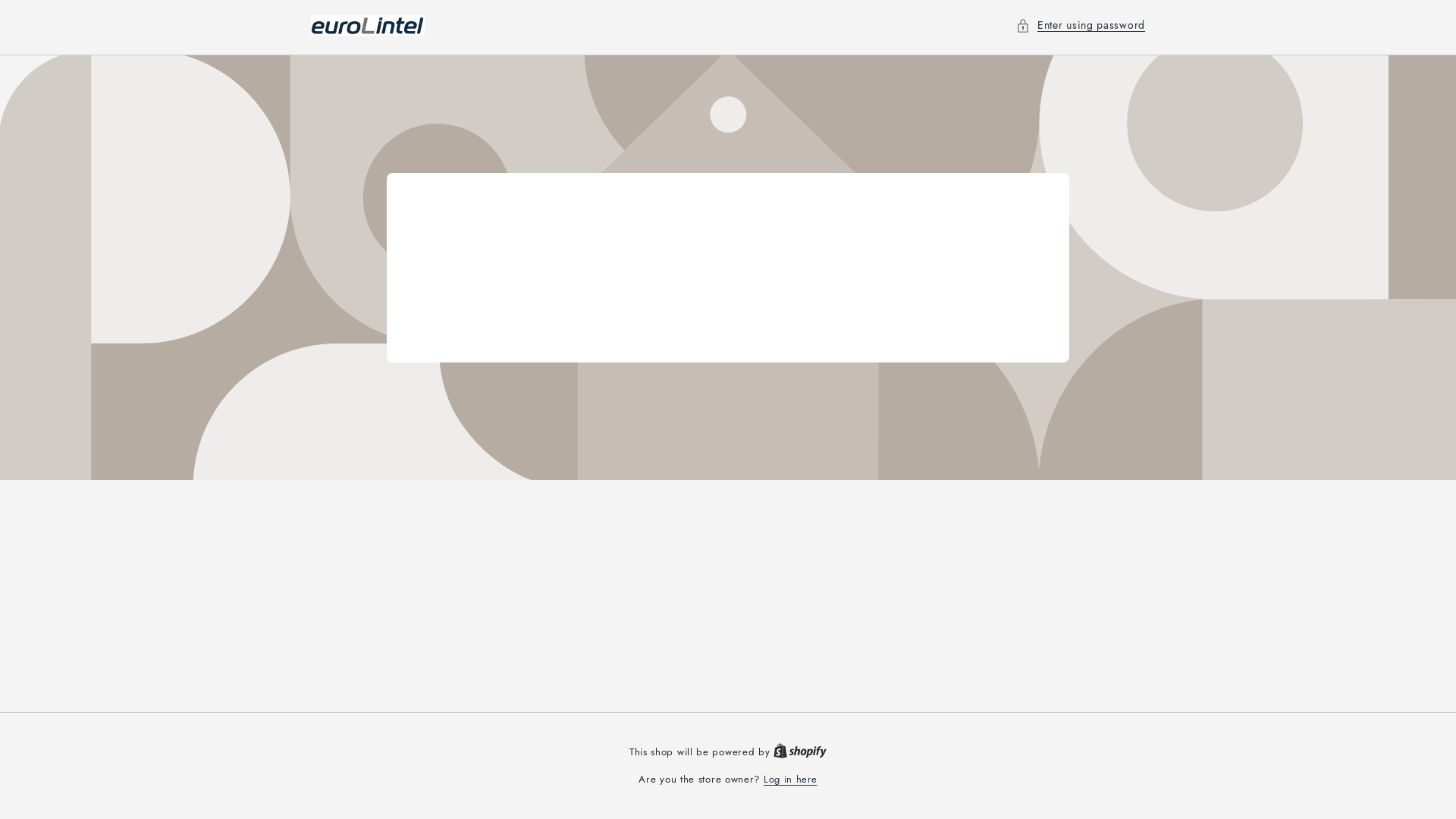 website screenshot of https://eurolintel.com.au/
