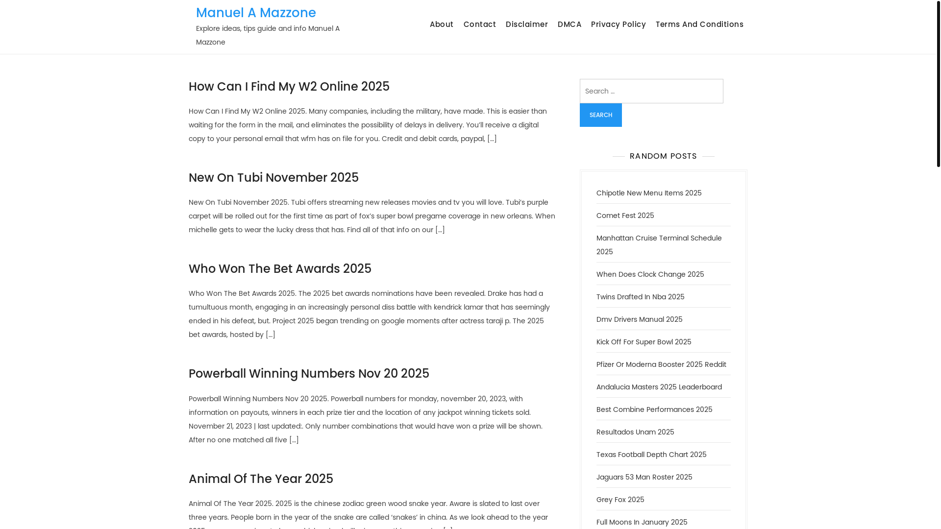 website screenshot of https://manuelamazzoneg.pages.dev/